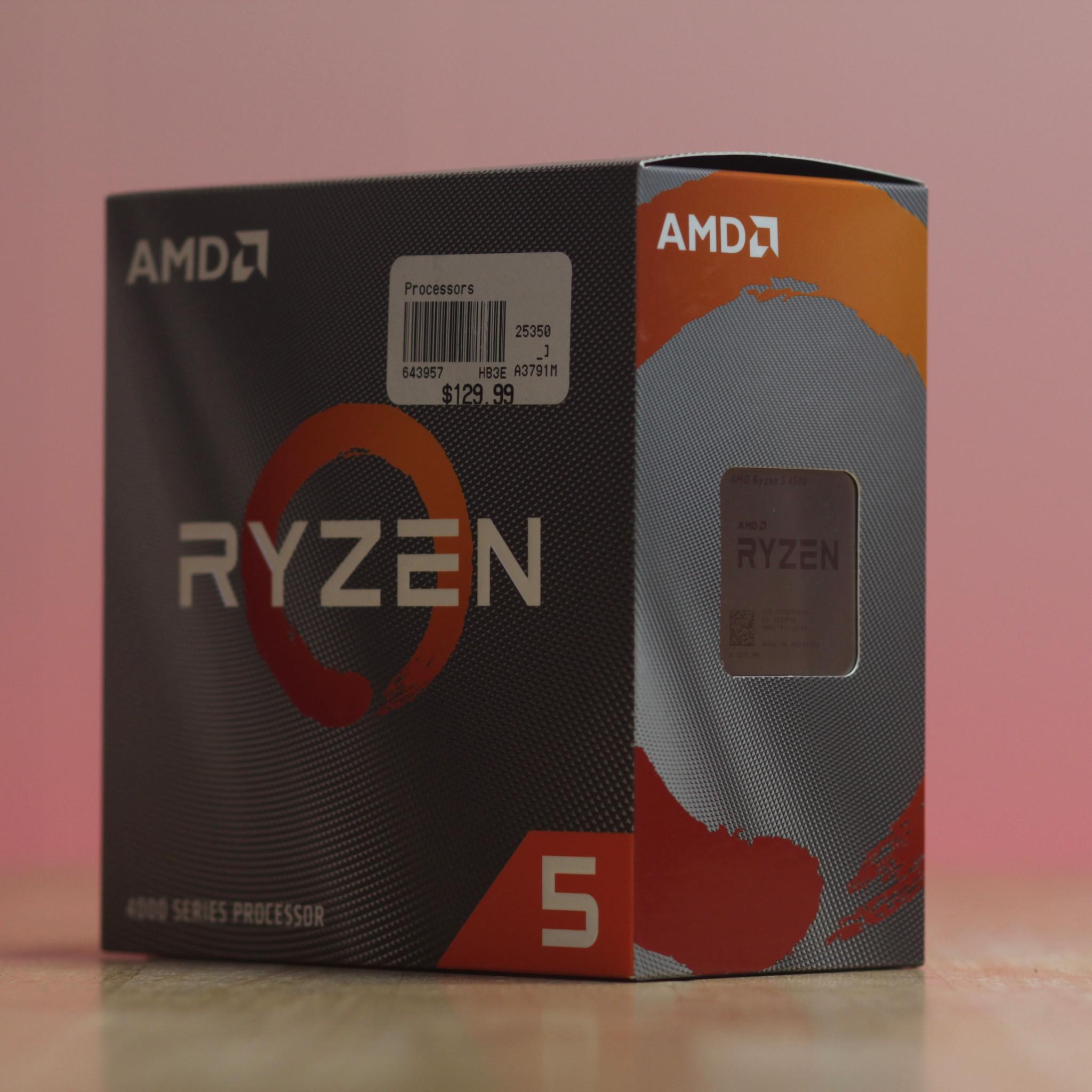 Brand New! AMD Ryzen 5 4500