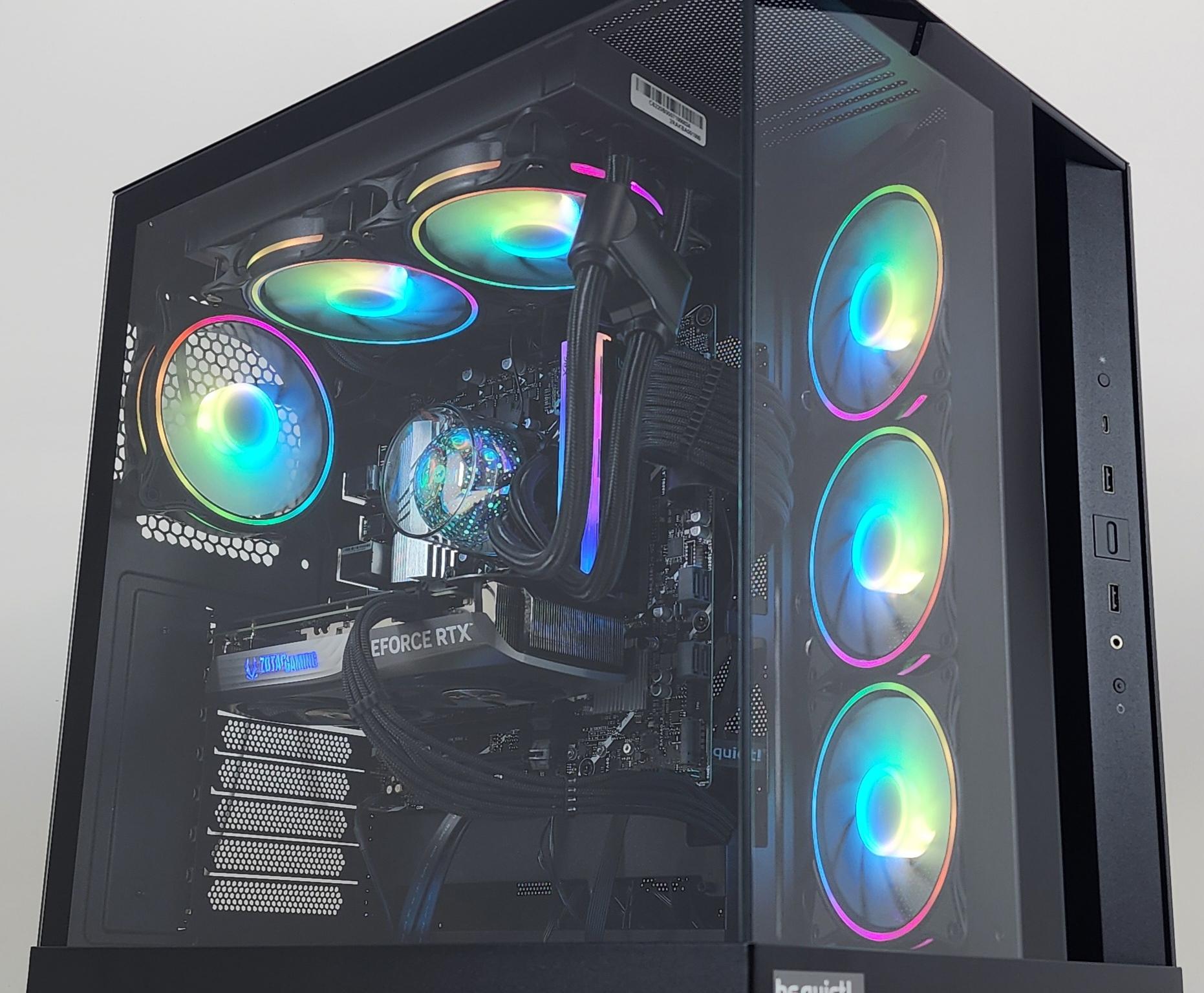 Gaming PC i7-12700KF 32GB RAM 2TB SSD RTX 4060 Ti 16GB Windows 11 Computer