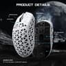 NEW White Attack Shark R5 Ultra 39g Carbon Fiber Gaming Mouse PAW3950MAX 8K Wireless 42K DPI