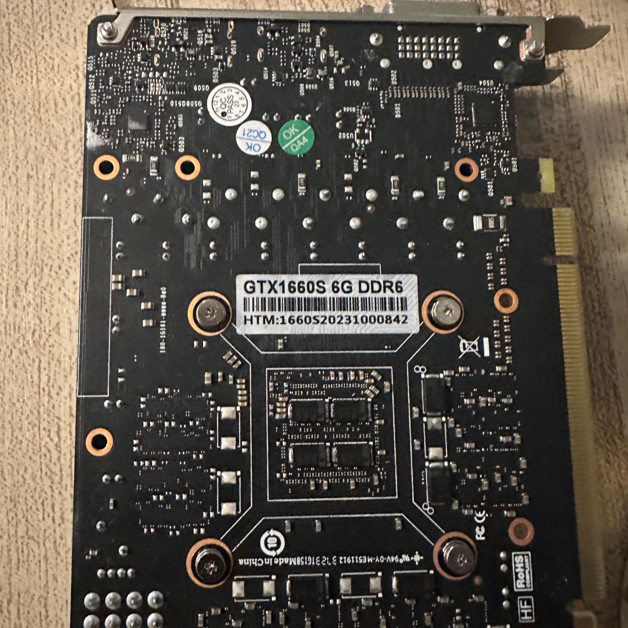 NVIDIA GeForce GTX 1660 Super 6GB GDDR6 PCIe x16 DVI HDMI DP Lenovo
