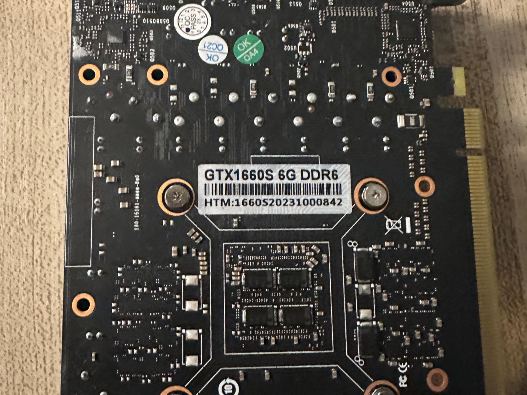 NVIDIA GeForce GTX 1660 Super 6GB GDDR6 PCIe x16 DVI HDMI DP Lenovo