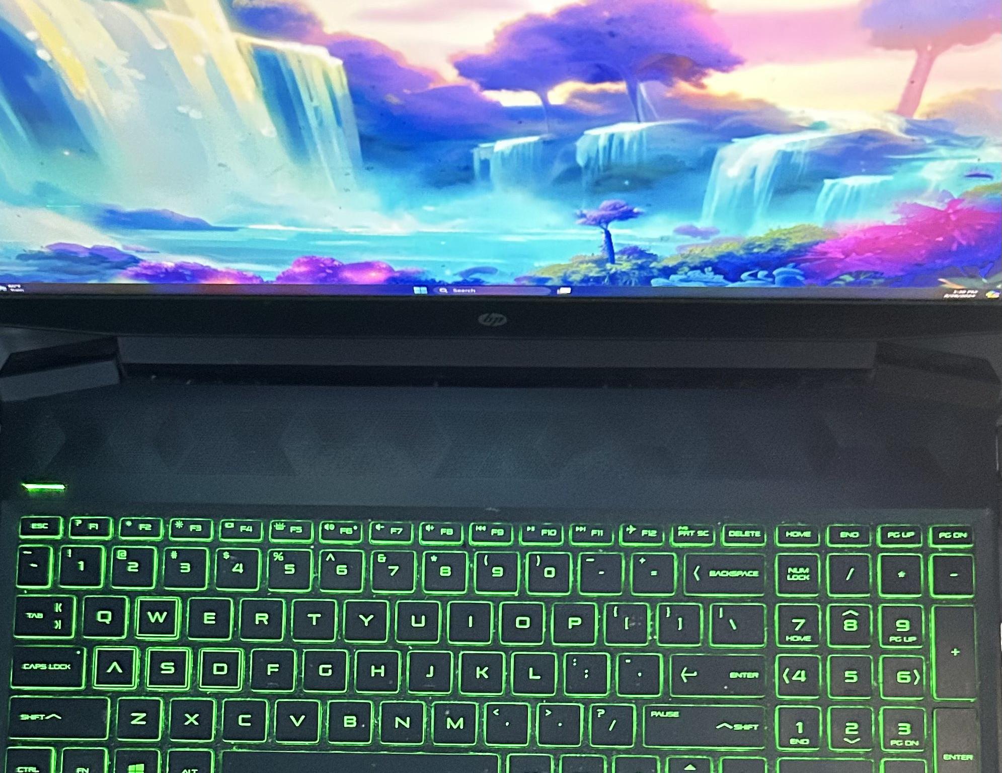 HP Pavilion 15 FHD 144Hz Gaming Laptop, AMD Ryzen 5 5600H 24GB RAM, Nvidia GTX 1650 Graphics, NO SSD