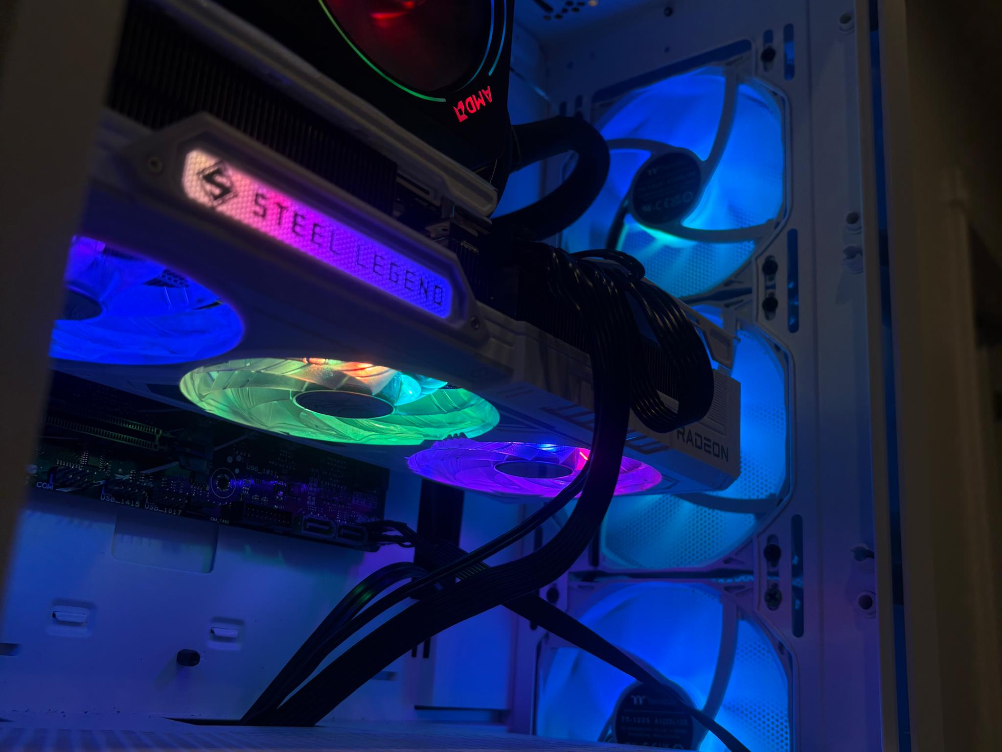 Gaming pc rx9070xt ryzen 7 9700x