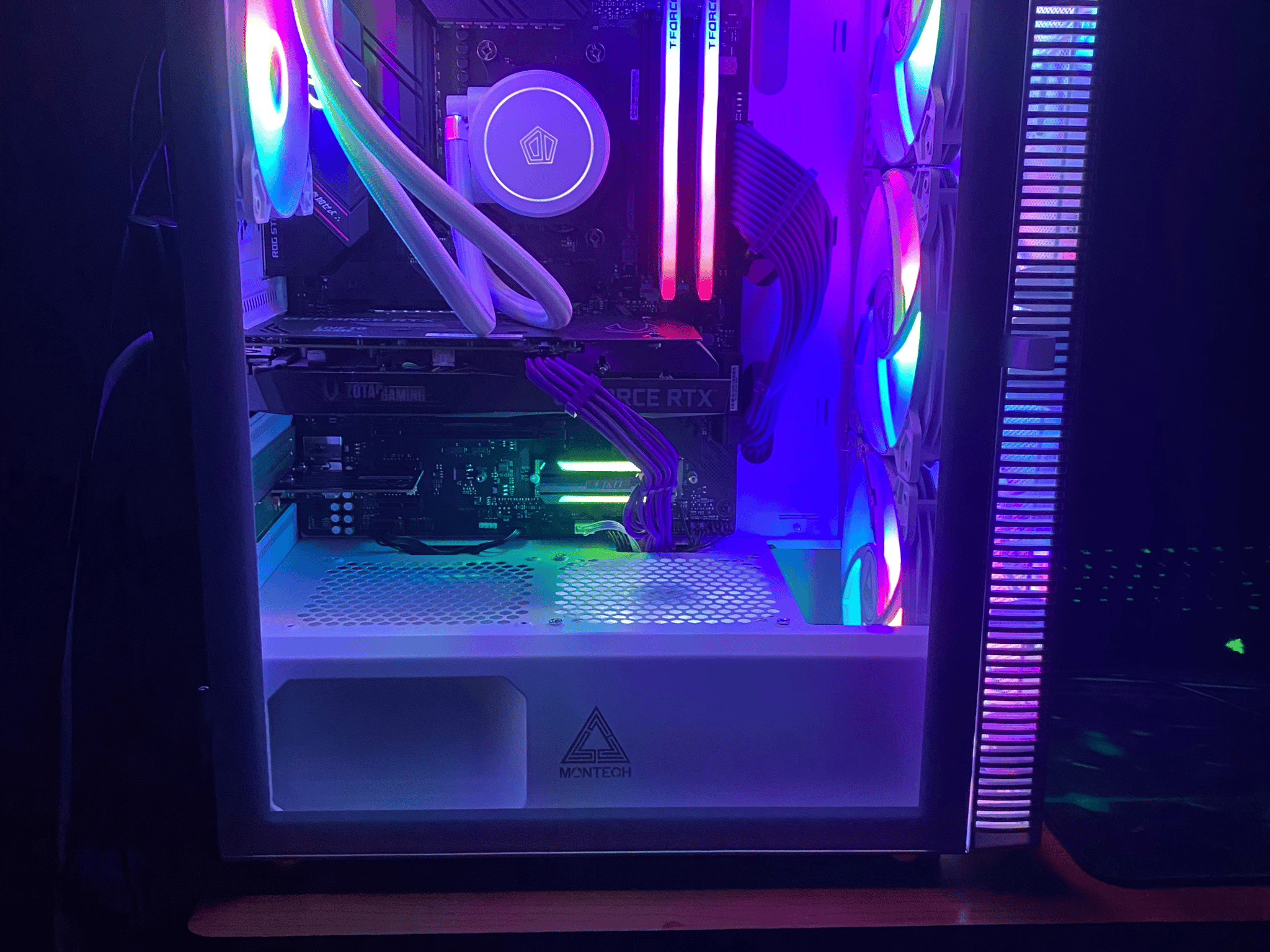 RGB GAMING WIFI PC - AMD RYZEN 5 5500 16GB RAM 3600 -1TB NVME M.2 SSD - RTX3060 OC