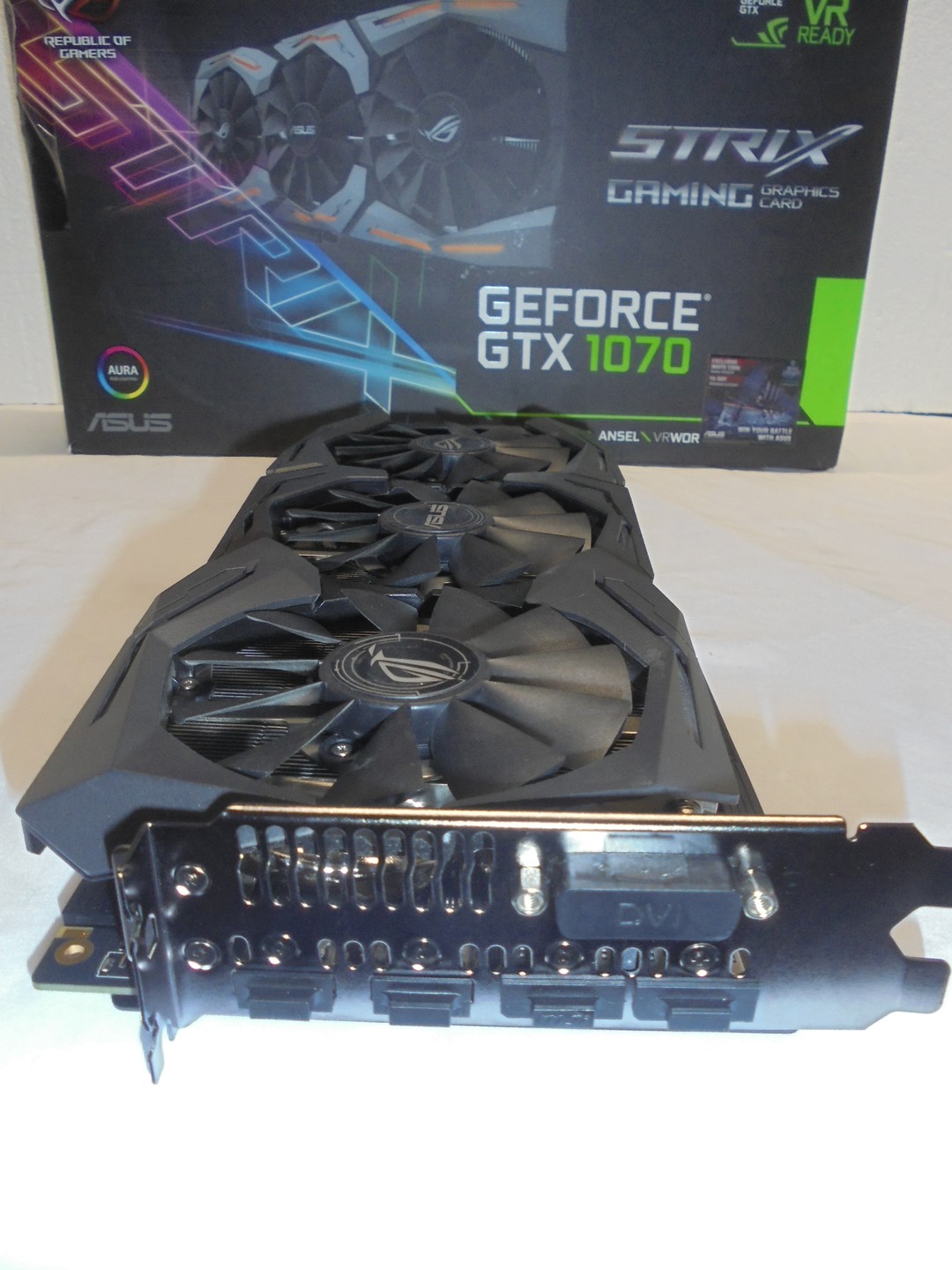ASUS ROG STRIX-GTX1070-O8G-GAMING/CLEAN/TESTED/PERFECT/CONDITION
