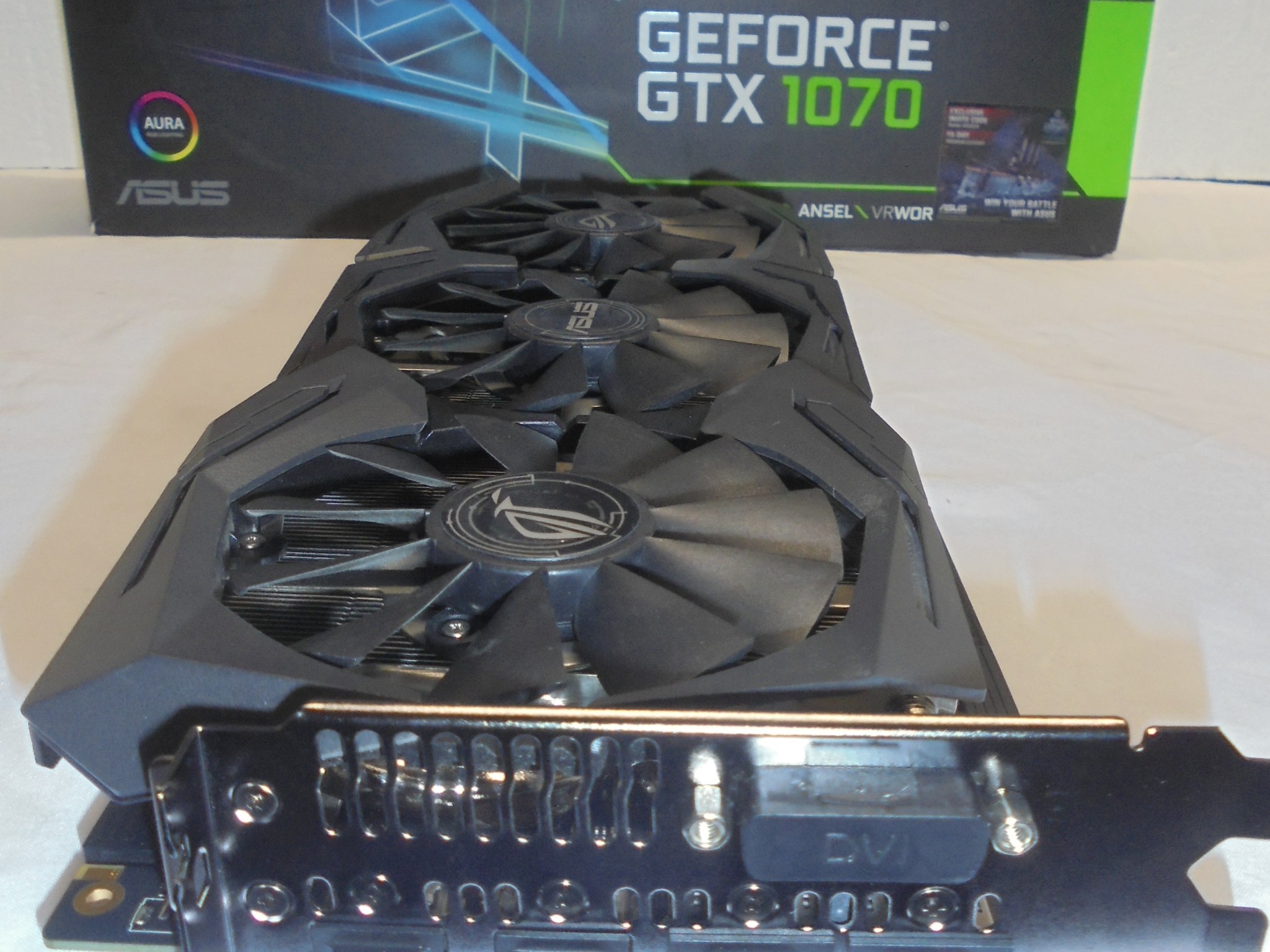 ASUS ROG STRIX-GTX1070-O8G-GAMING/CLEAN/TESTED/PERFECT/CONDITION