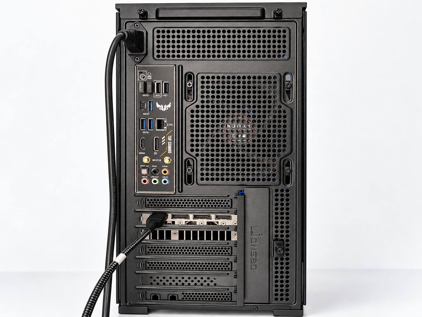 RTX 4060 8GB 1080p Gaming PC | Ryzen 5 5500 6-Core | 16GB DDR4 | 512GB NVMe | Shadow Mesh