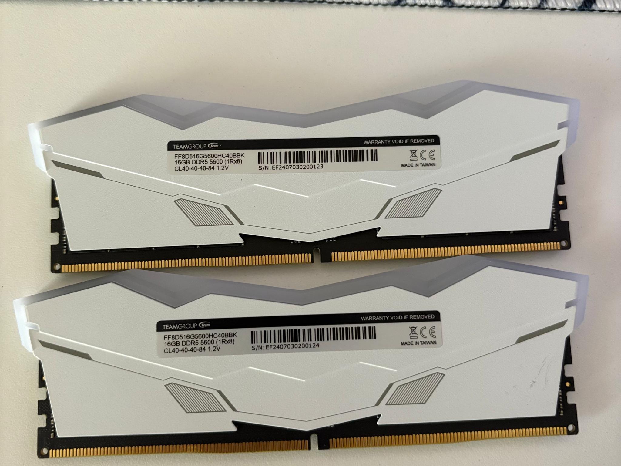 Teamgroup T-Force Delta Alpha RGB 32GB (2x16) 5600 CL40 DRR5 RAM