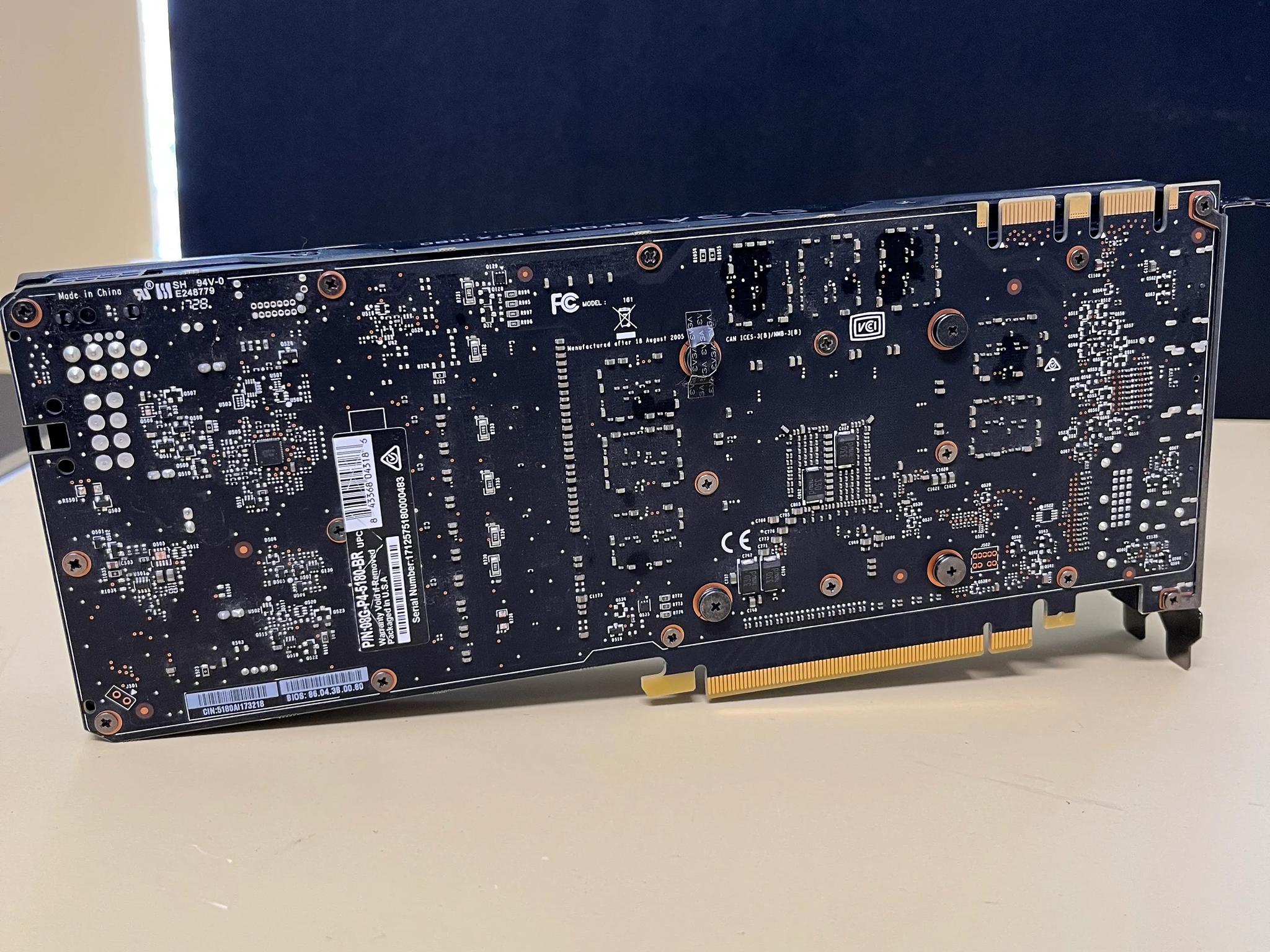 EVGA GTX 1080 GAMING Graphic Card