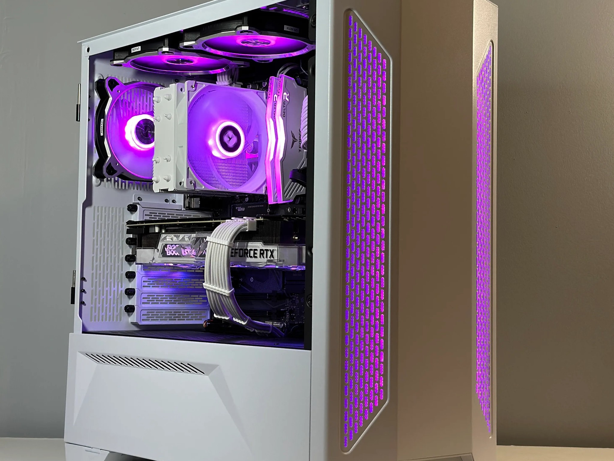 RTX 3070 | Intel i7 11700F | 16GB RAM | 1TB SSD | Custom White Gaming PC WIFI WIN10