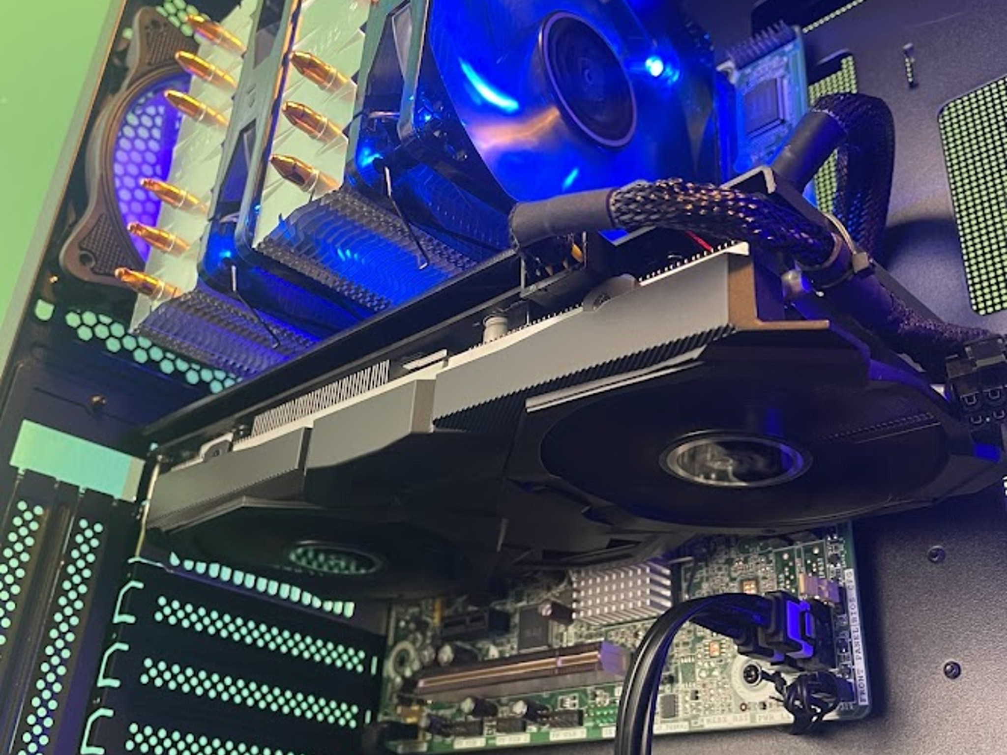 MESH Blue Gaming PC| Intel i5 / Amd RX580 / 8GB / 128GB SSD +500GB Win 10 Pro WiFi
