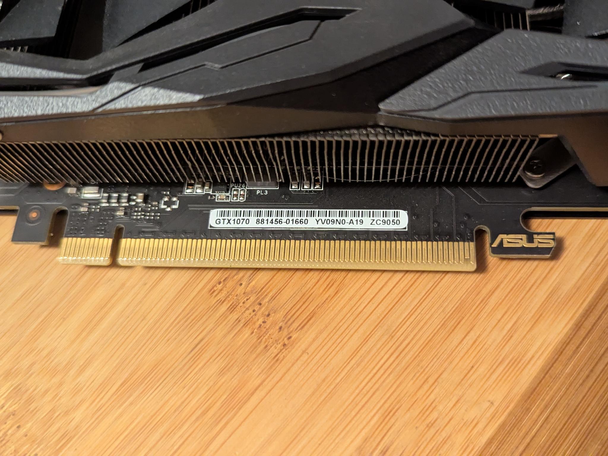 Asus ROG STRIX GeForce GTX 1070