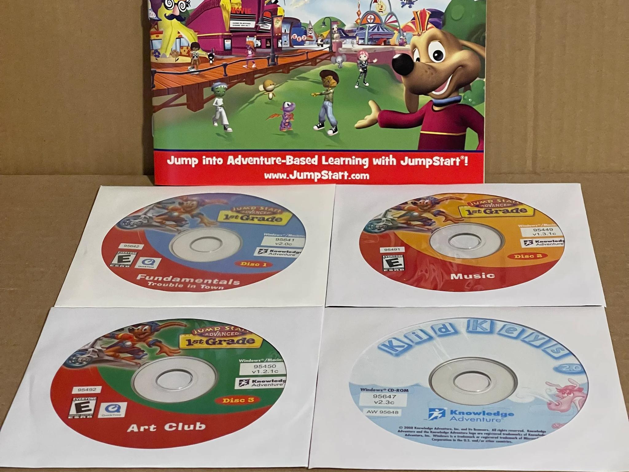 Jump Start Advanced 1st Grade (PC, 2010)