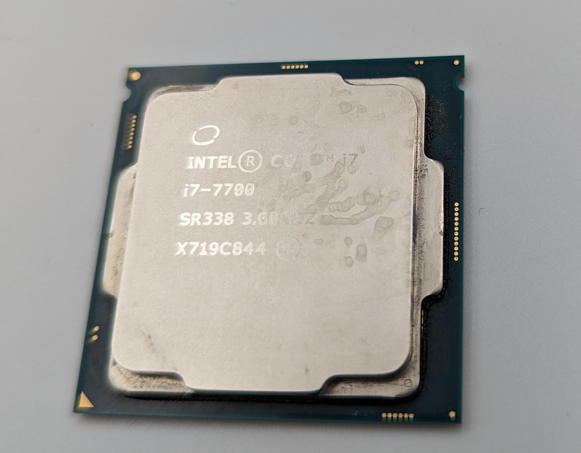 i7-7700 @ 3.6ghz CPU LGA 1151