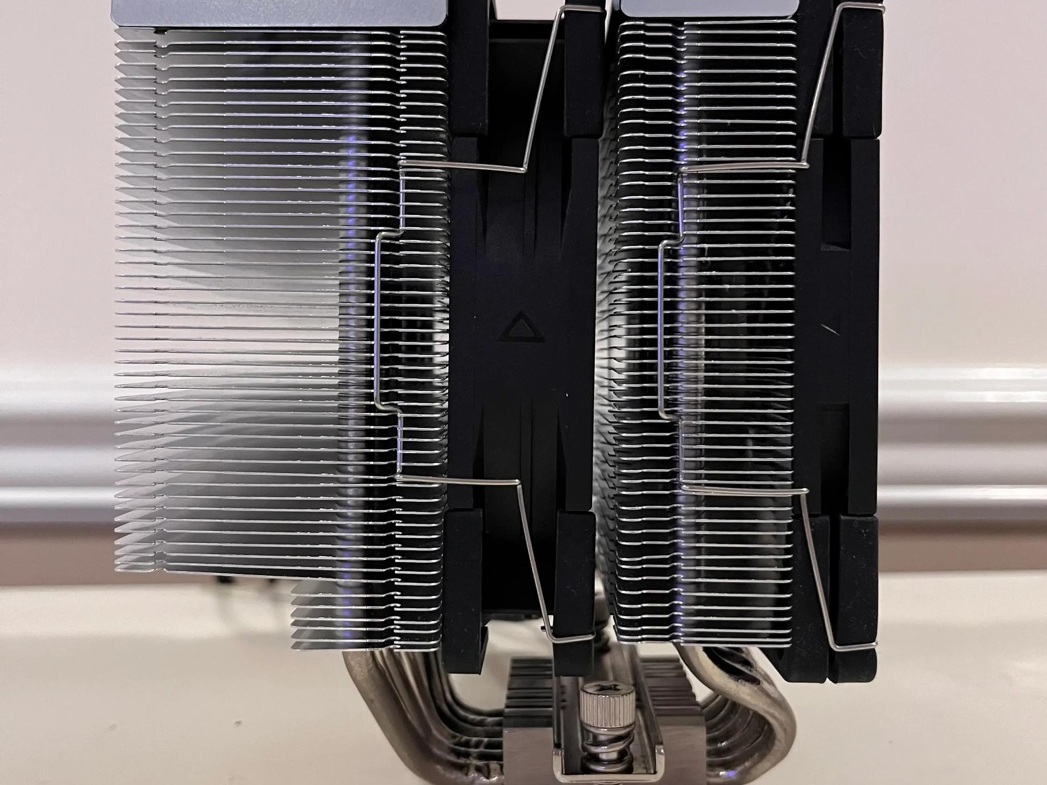 Custom Painted White Scythe Fuma 3 Tower Air Cooler