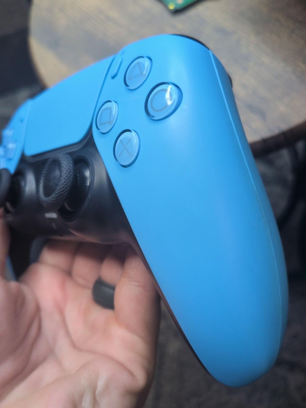 TMR Upgraded | Starlight Blue PS5 Dualsense Controller| Calibrated and Tested.