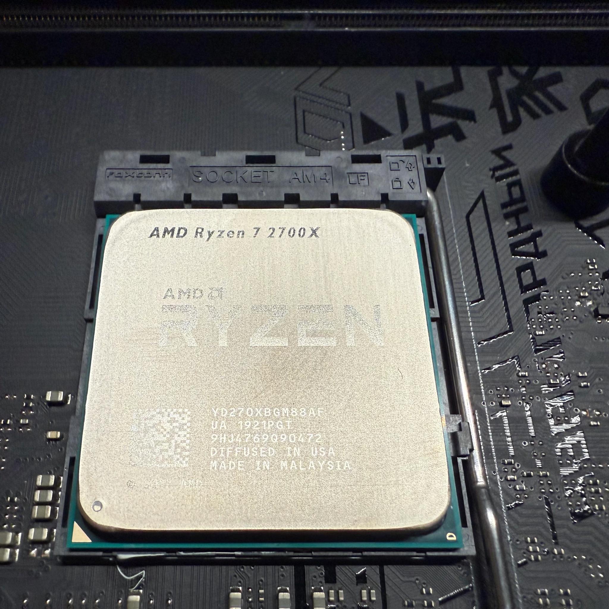 ROG STRIX B450-F Gaming w/ Ryzen 7 2700x, 16g Memory, Kraken x53 AIO, EVGA 600BQ & Extras Read Desc.