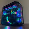 ⚡Obsidian X — Ryzen 9 7900X • RX 9070 XT • 32GB DDR5 • Black RGB Beast