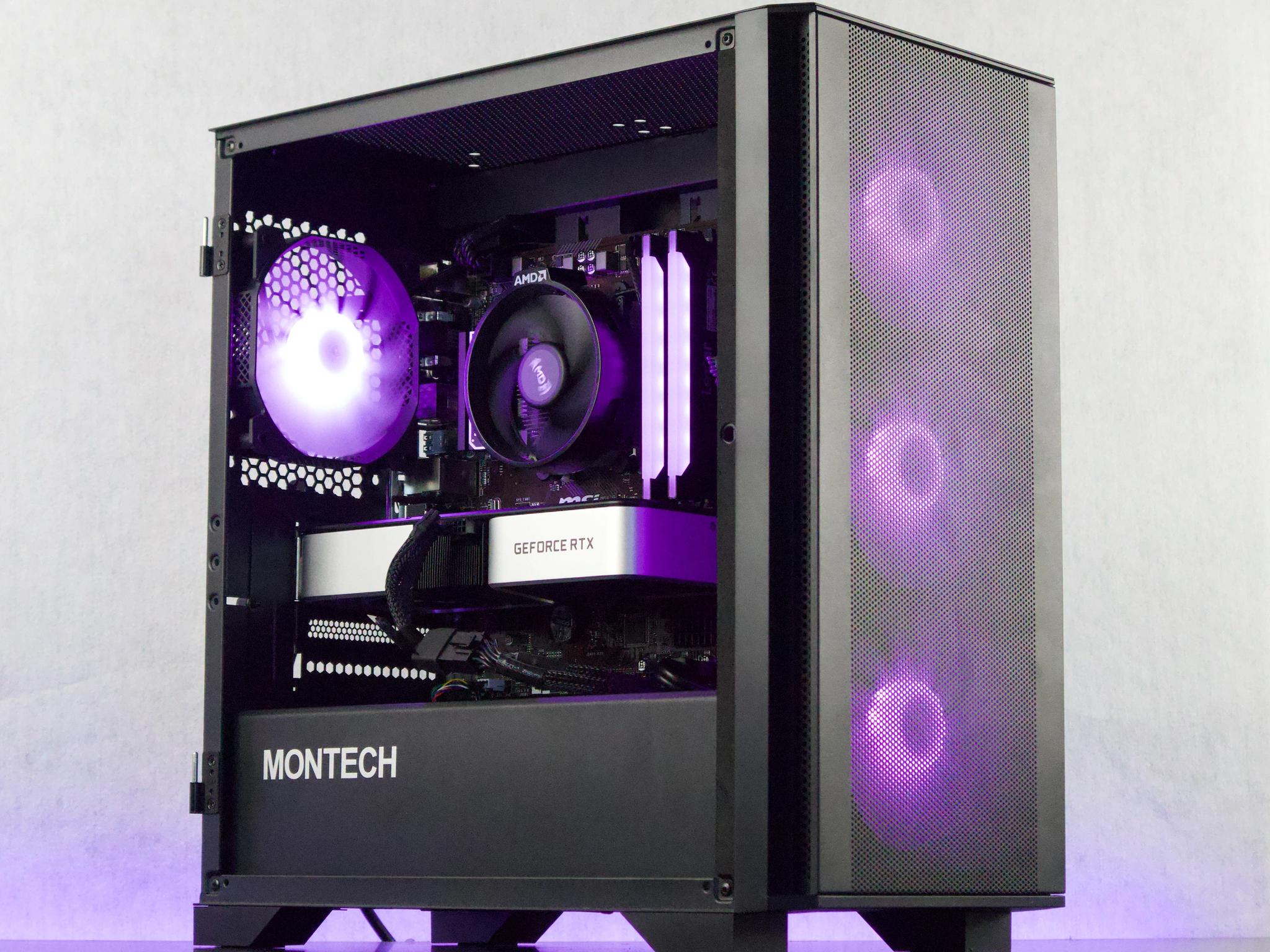🌑🚀Eclipse - RTX 3060 Ti  ☄️ Ryzen 5 5500 ☄️ 16GB DDR4 ☄️ 1TB NVMe