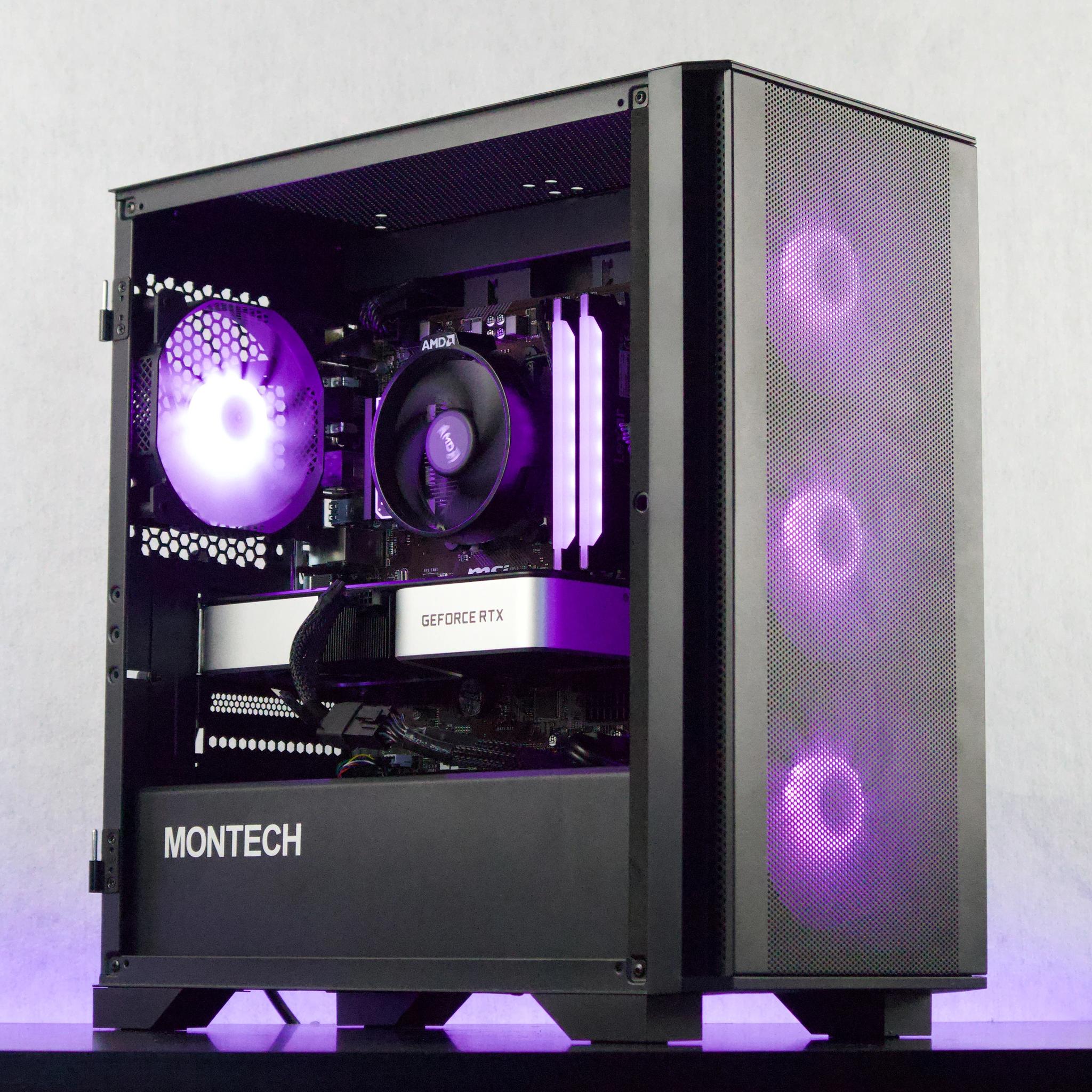 🌑🚀Eclipse - RTX 3060 Ti  ☄️ Ryzen 5 5500 ☄️ 16GB DDR4 ☄️ 1TB NVMe