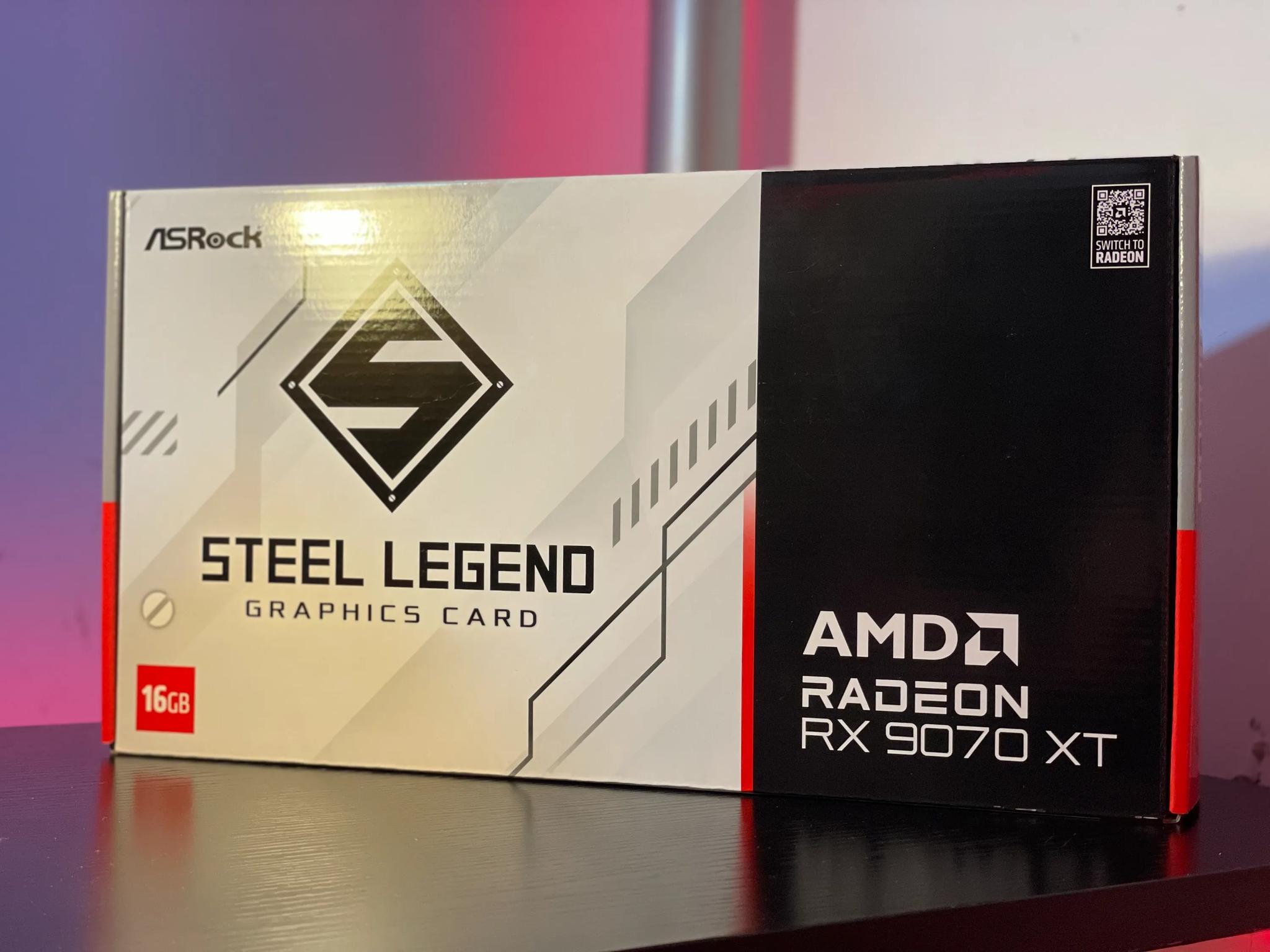 Brand New! AMD RX 9070 XT 16GB ASRock STEEL LEGEND