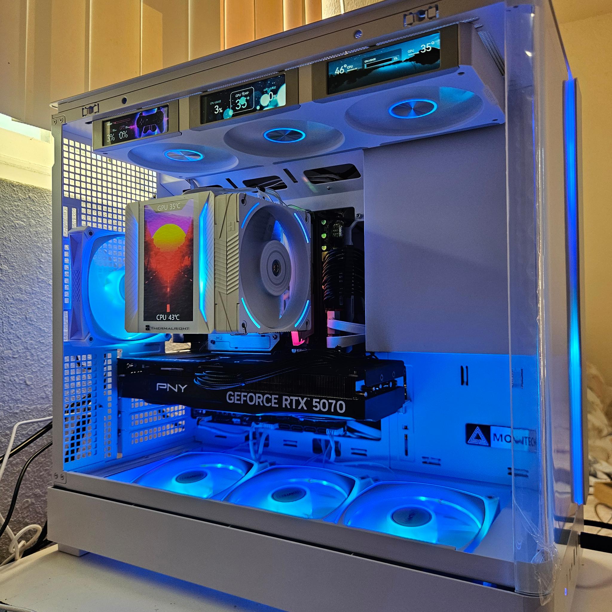 GeForce RTX 5070 Custom Gaming PC - Ryzen 7 9700X