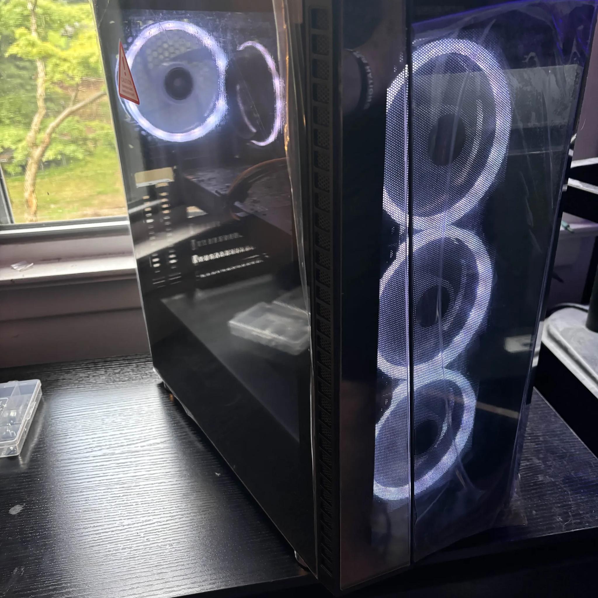 GAMING PC i5 16GB NVIDIA GTX 960 RGB Lighting RGB Fans Computer