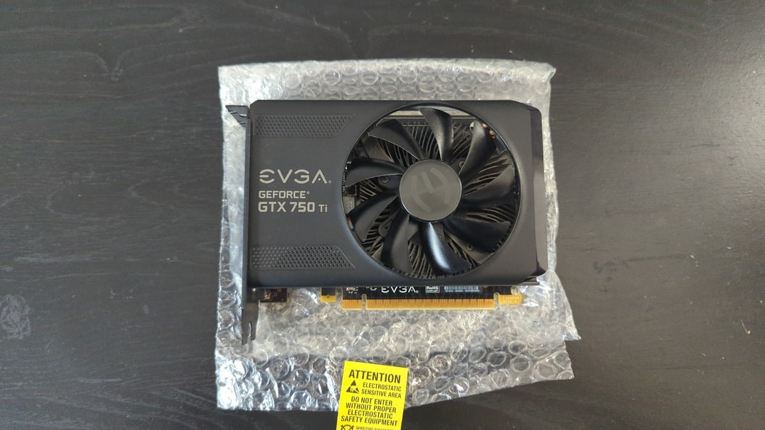 EVGA GTX 750 Ti - Original box, user guide, driver disc, etc! | Jawa