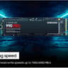 Samsung 990 PRO 2TB NVMe SSD – PCIe 4.0 M.2 2280 – Up to 7,450 MB/s