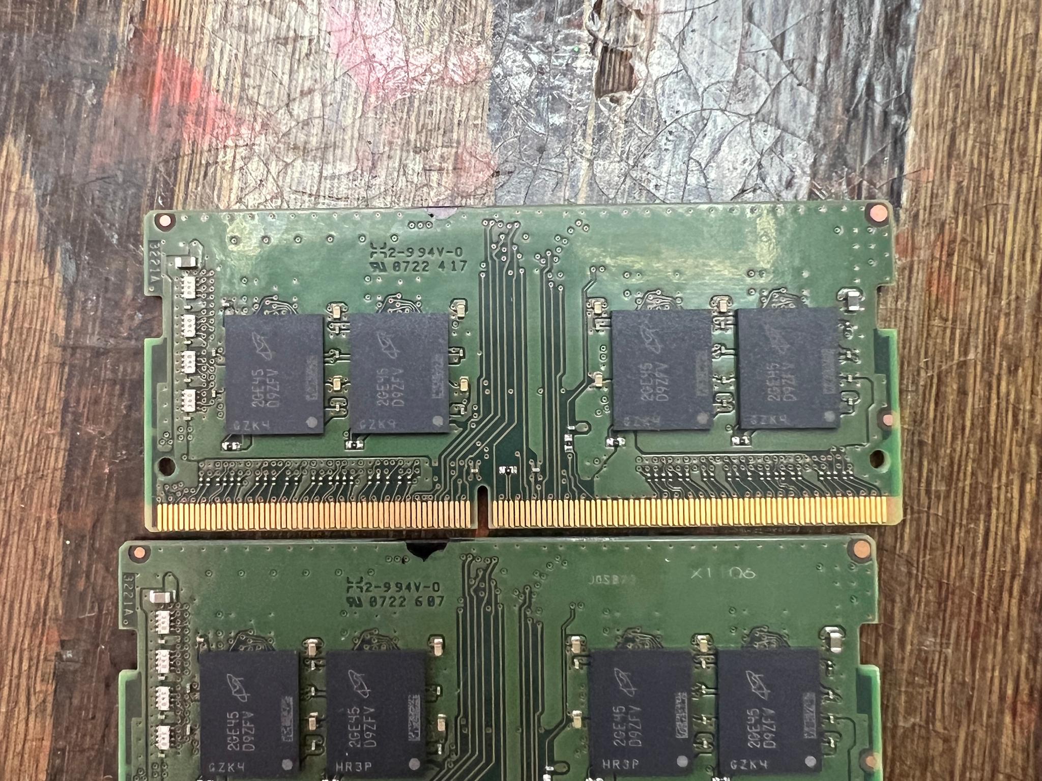 32GB of DDR4 Laptop RAM