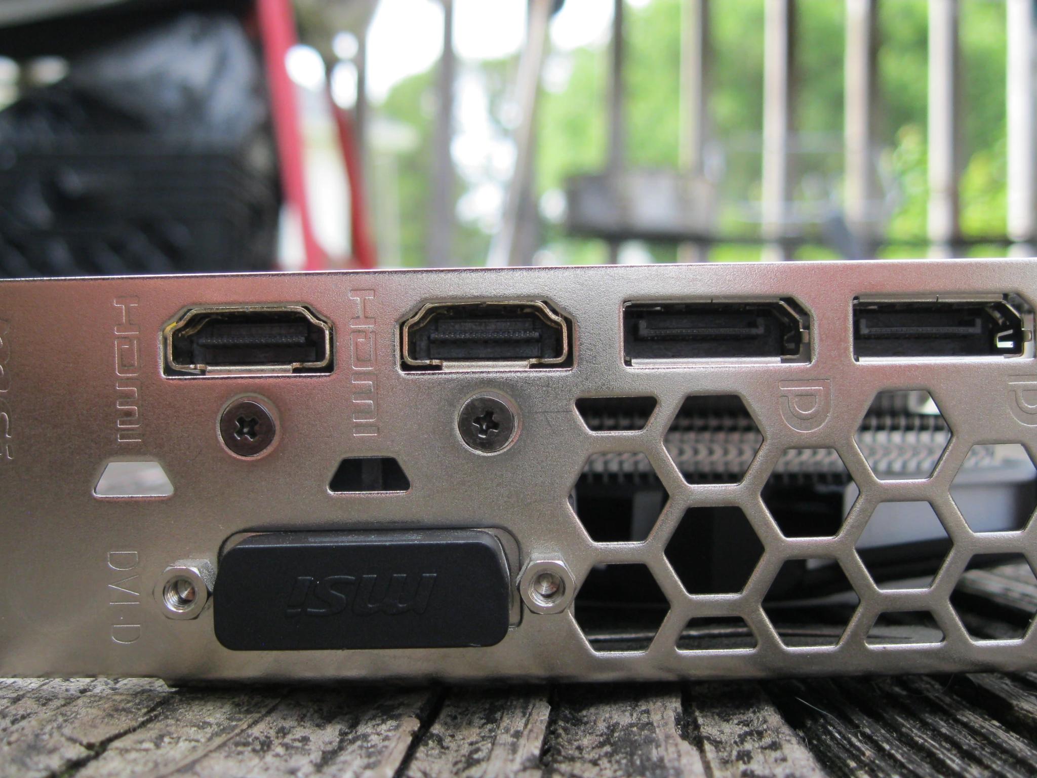 *FAULTY/FOR REPAIRS* MSI Radeon RX 580 ARMOR 8G OC
