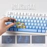 AULA F99 PRO (BRAND NEW) Gradient Blue, Wireless Mechanical 95% LEOBOG Nimbus Switches w/ Knob