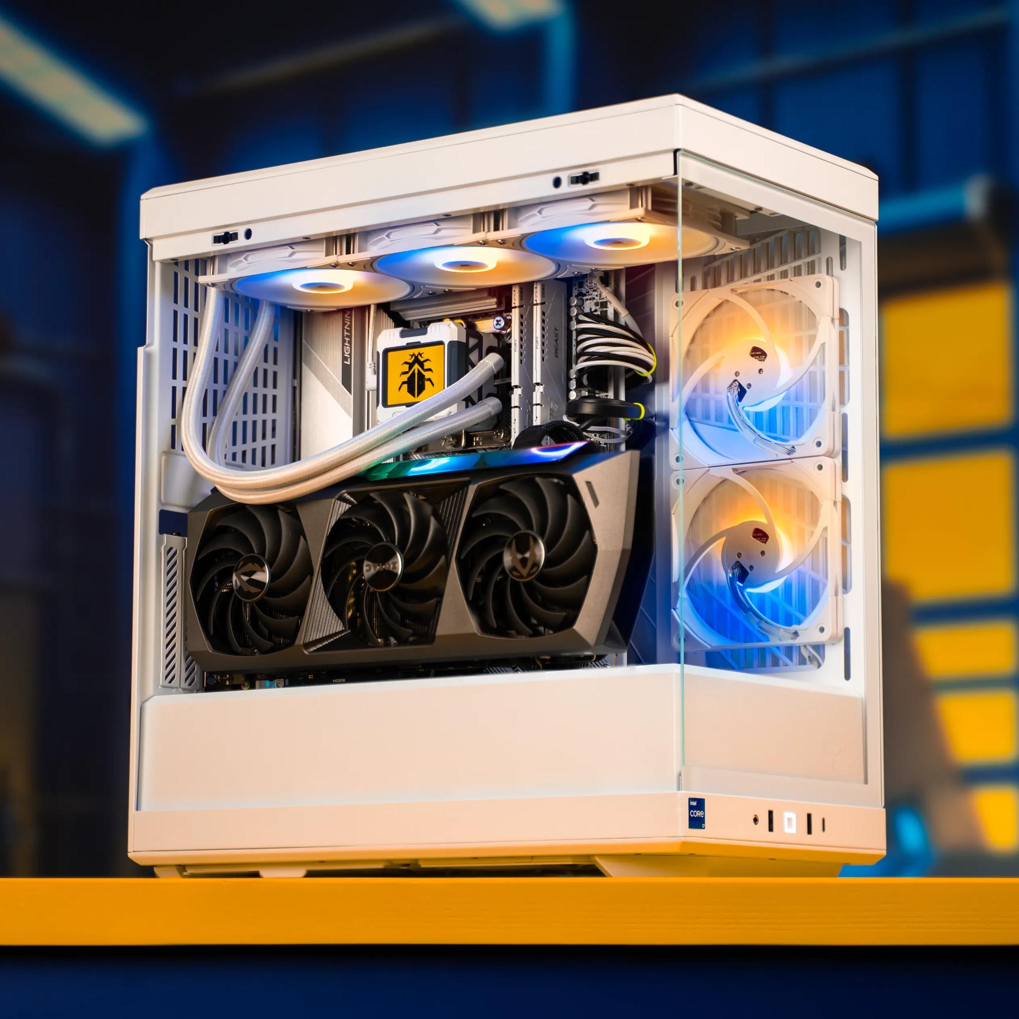 “Lucanus V2” RTX 4070 Ti Super  i7 14700F 32GB Windows 11 2TB Workstation Gaming PC