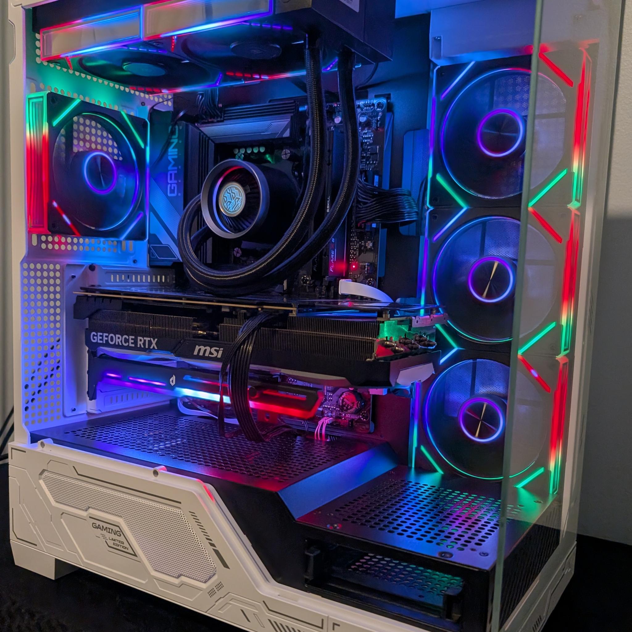 Gaming PC RTX 4080-Ryzen 5 7600x-32 GB DDR5 6000-1 TB NVME