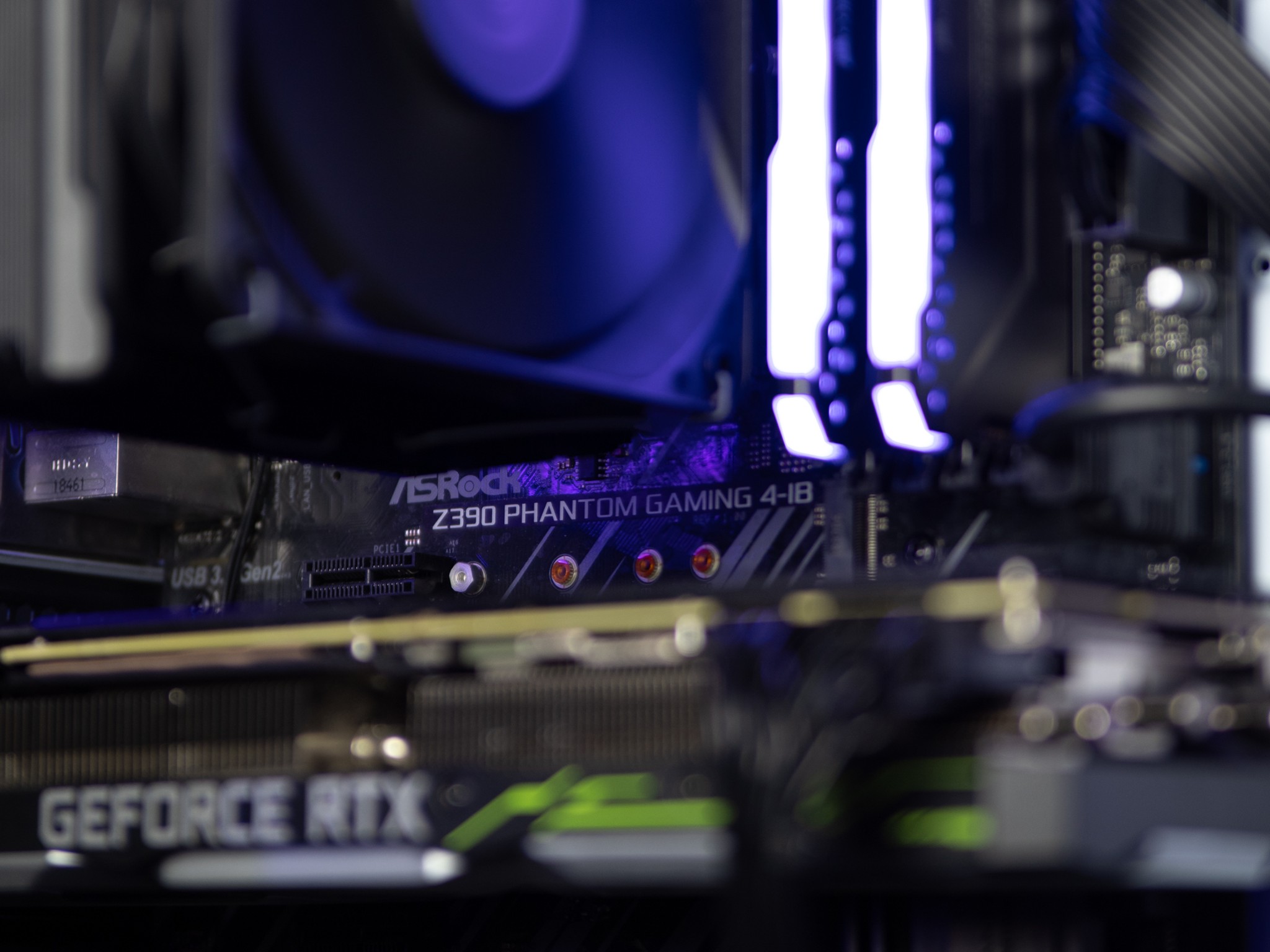 Spacey SF RTX 2080 32GB i7 Windows 11 1TB Workstation Gaming PC