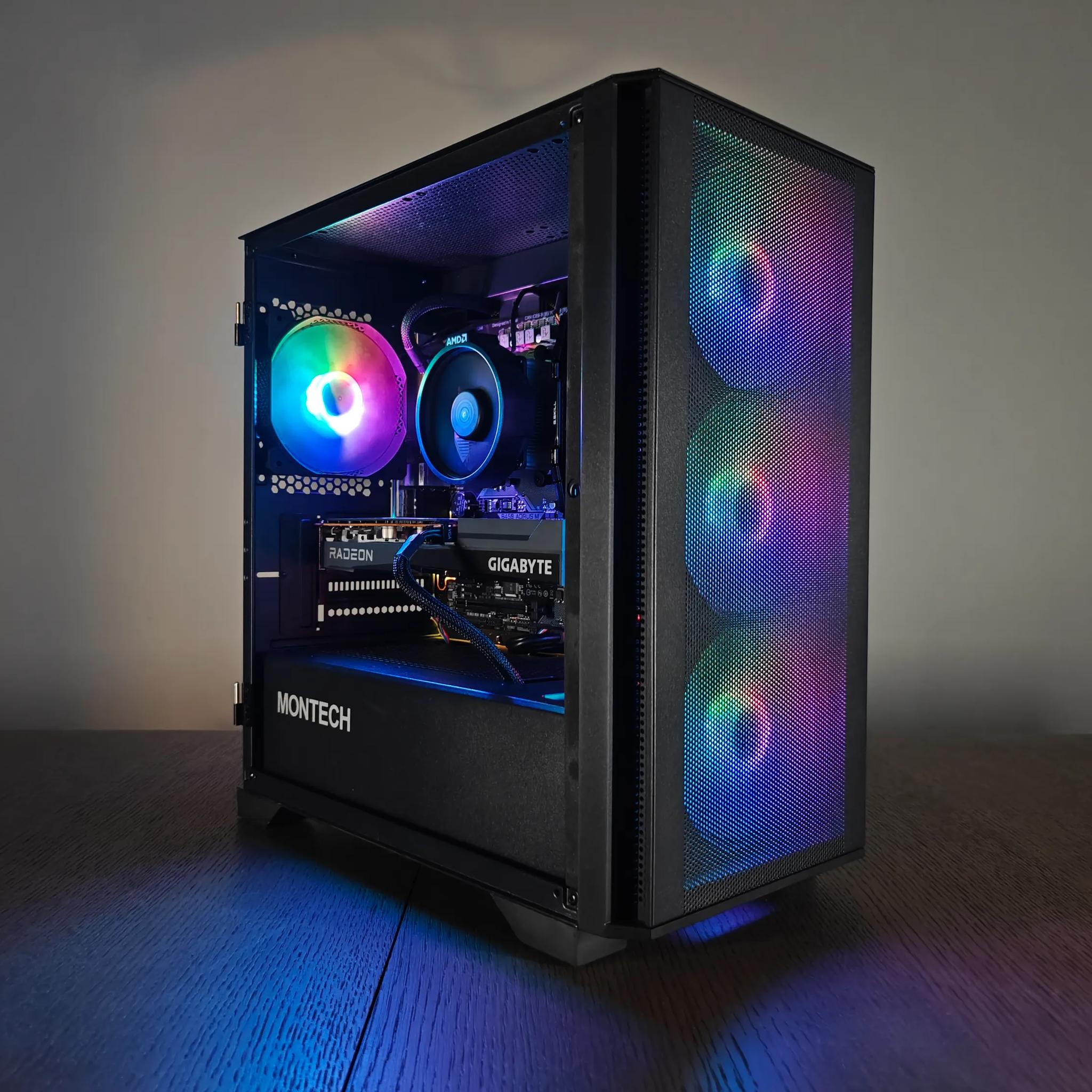 Ryzen 5 5600 ● RX 6600 ● 16GB DDR4 ● 500GB SSD ● Gaming PC