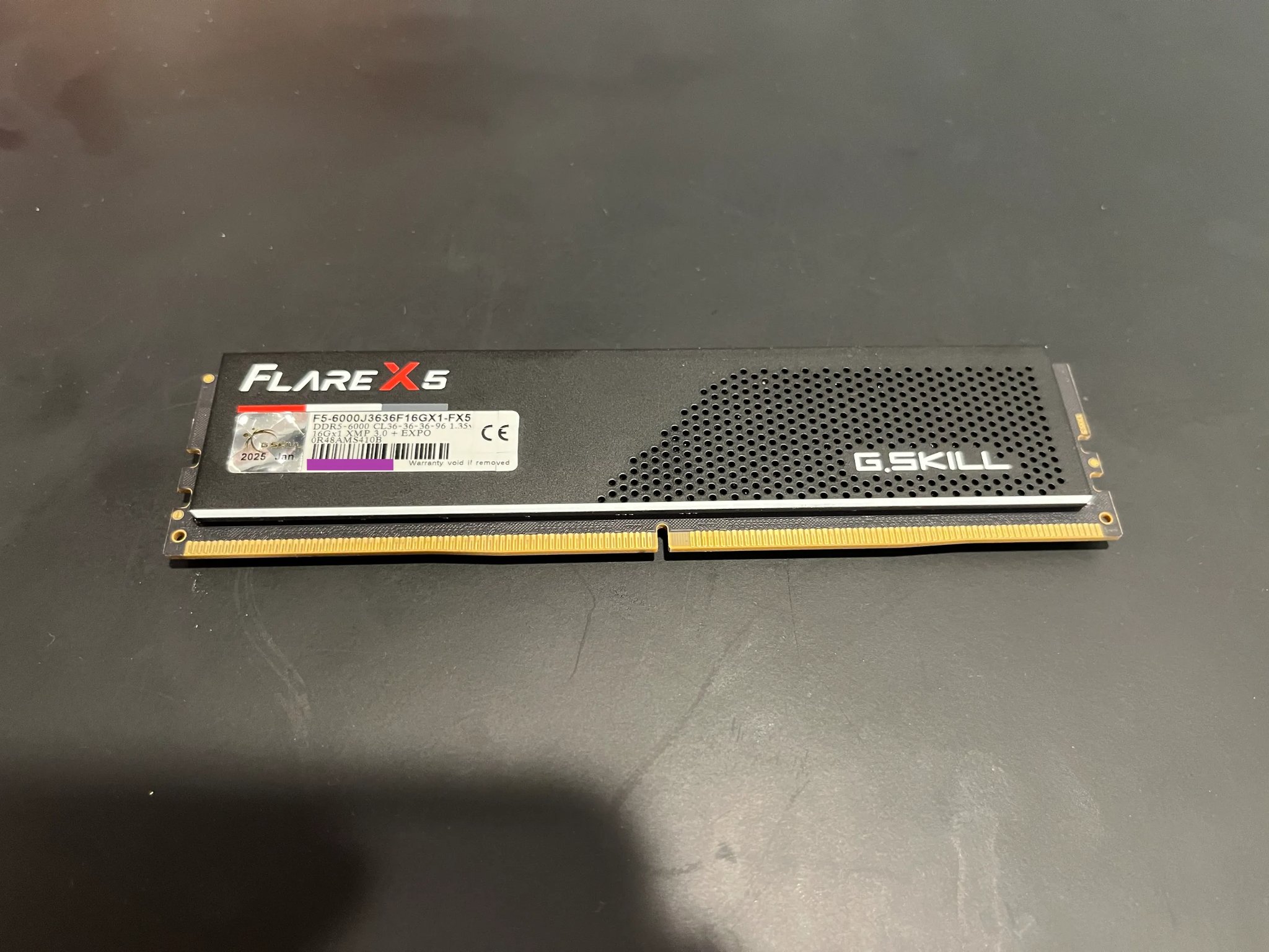 G.Skill DDR5 6000 MT/s 1x16G