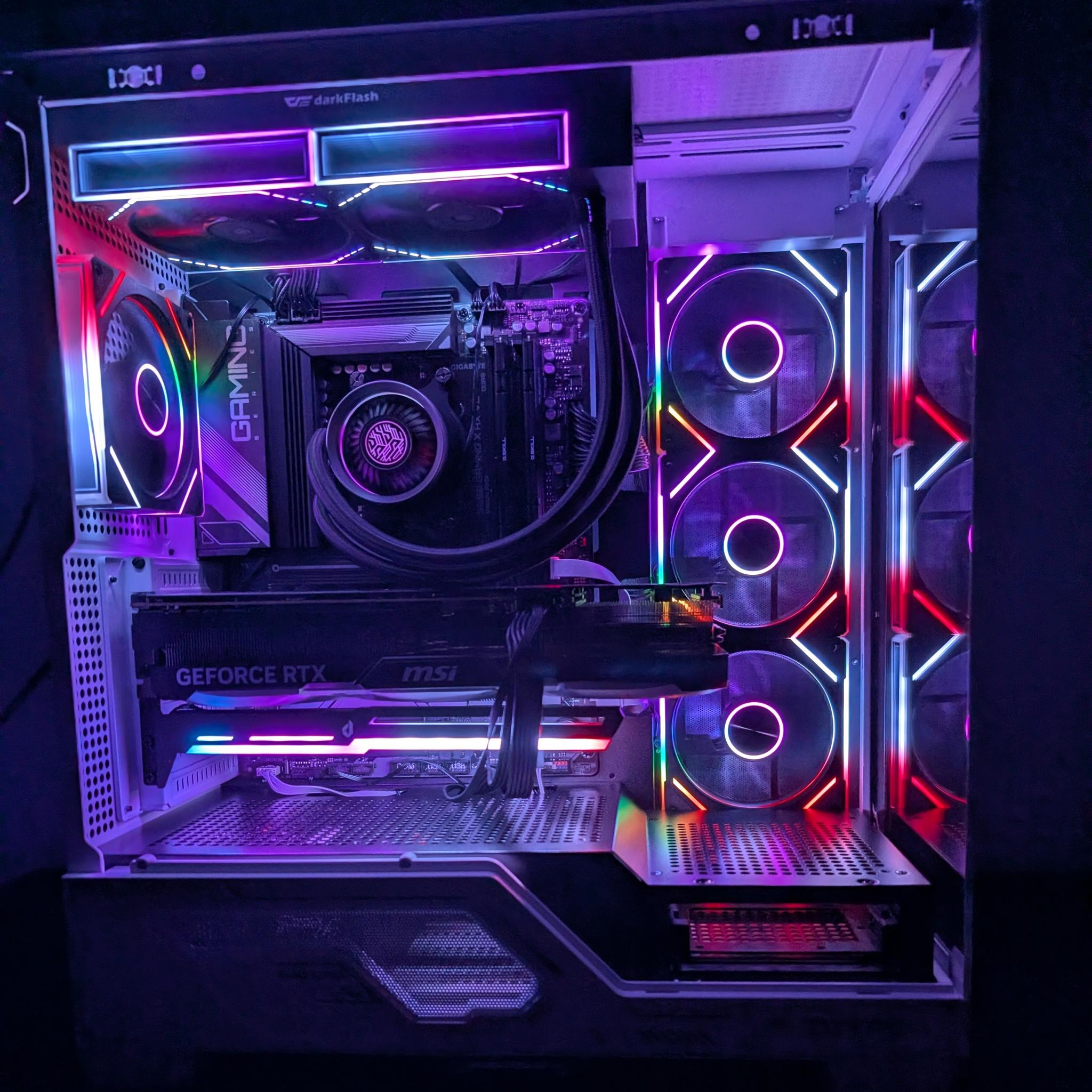 Gaming PC RTX 4080-Ryzen 5 7600x-32 GB DDR5 6000-1 TB NVME