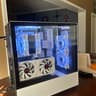 4060ti+12600k, 32GB Ram, 1TB NVME Ssd, vertical mounted, all white NZXT build.