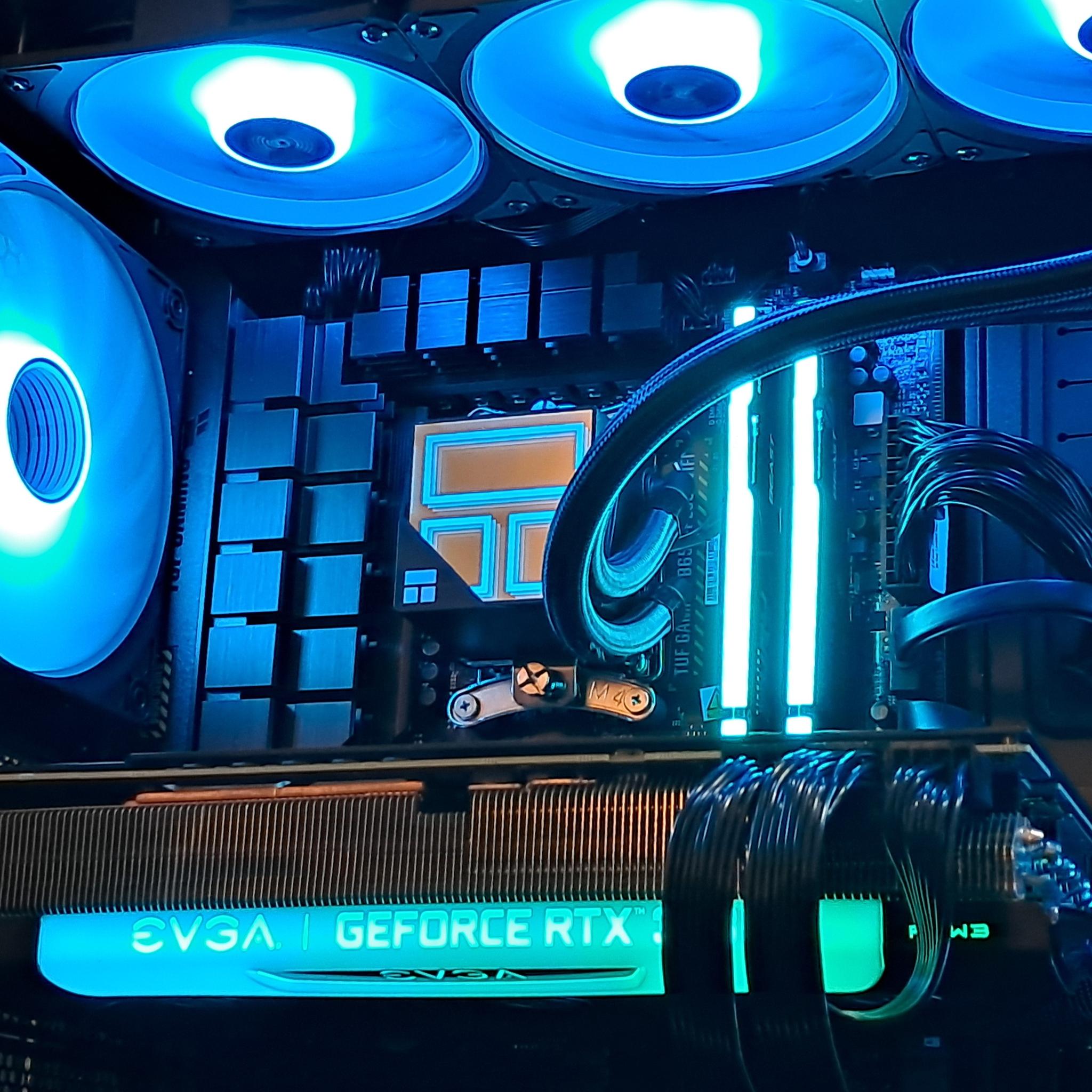 EVGA 3080 Custom Gaming PC | Lian Li Lancool 217 | Ryzen 5 9600X