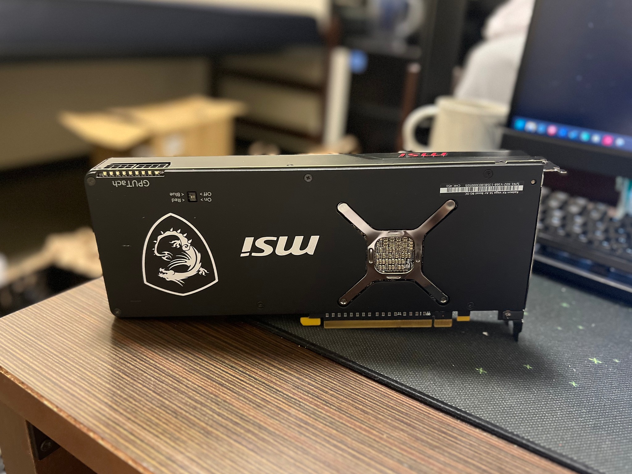 MSI Air Boost Radeon RX VEGA 56 (Flashed to 64)