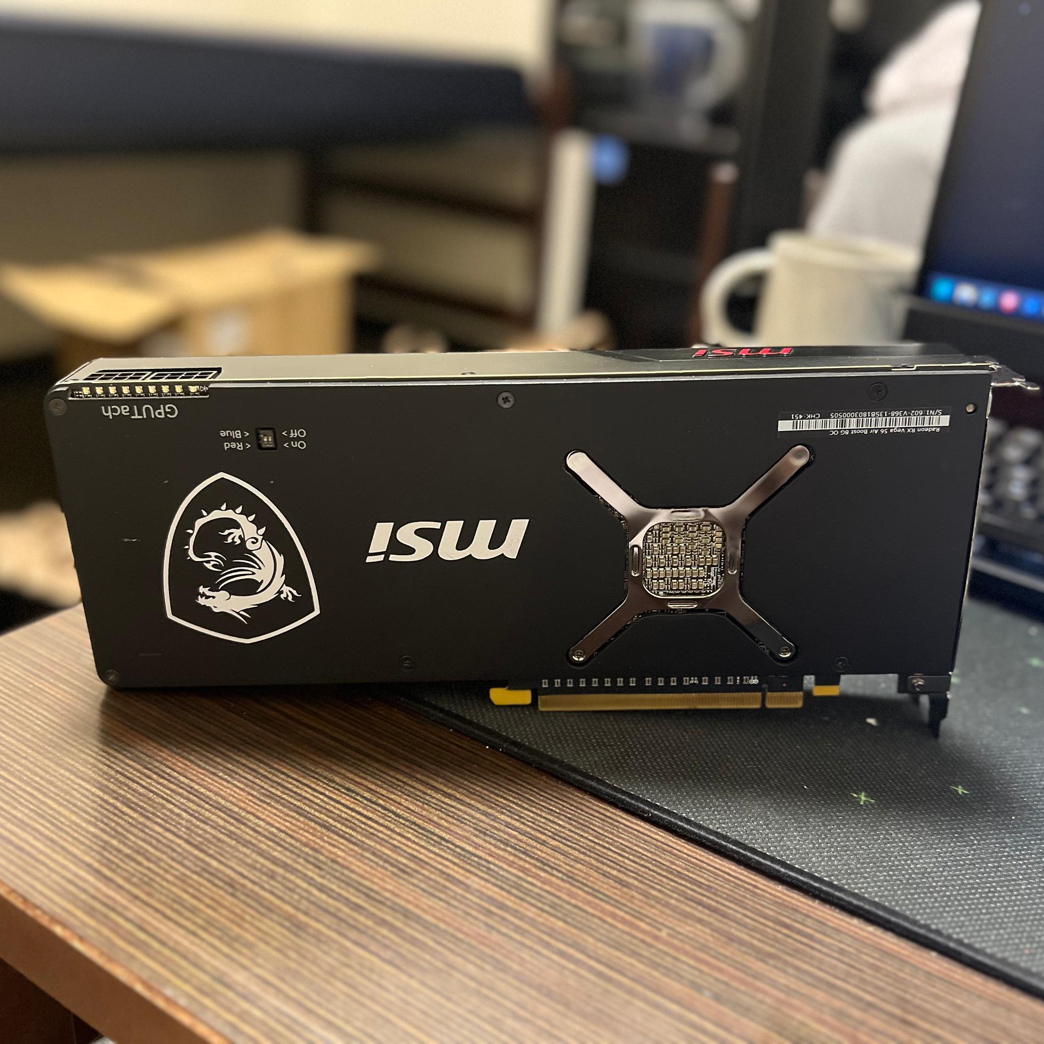 MSI Air Boost Radeon RX VEGA 56 (Flashed to 64)