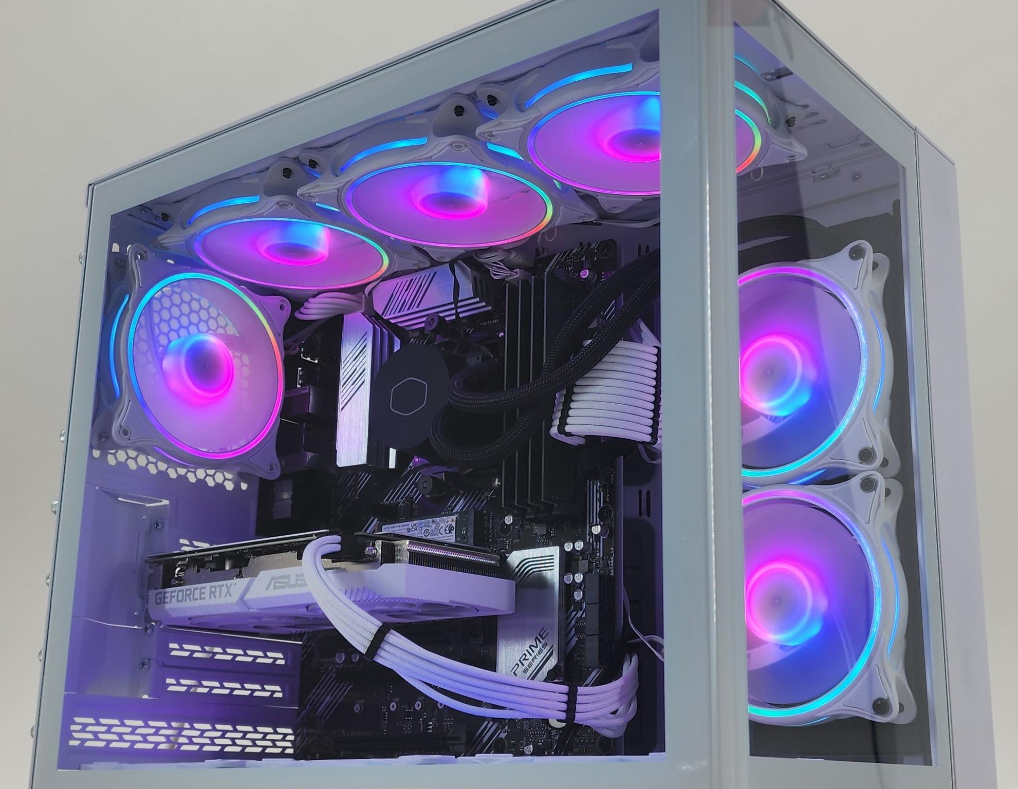 Gaming PC Ryzen 7 3700X 32GB RAM 1TB SSD RTX 3060 8GB Windows 11 Computer