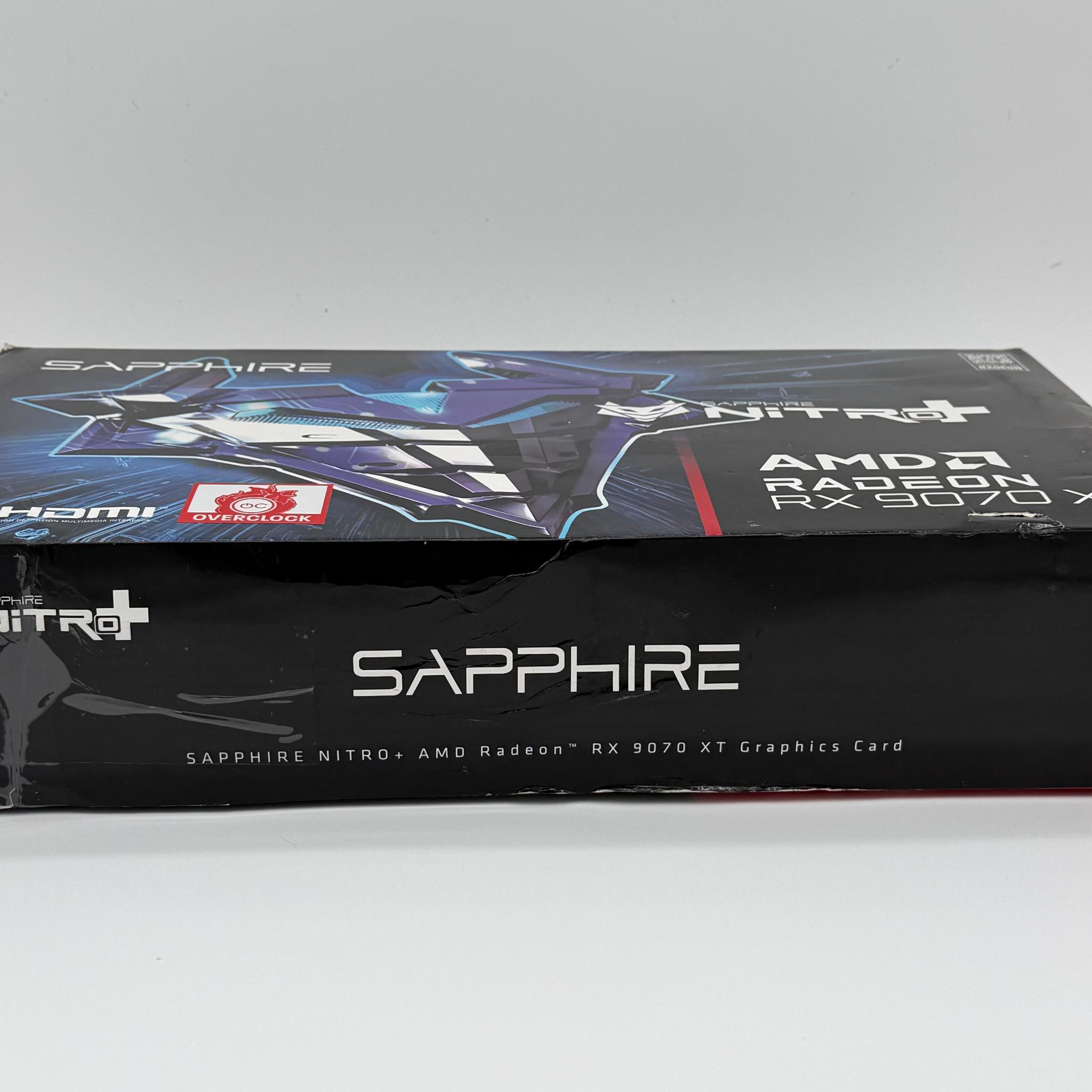 SAPPHIRE 11348-01-20G AMD Radeon RX 9070 XT NITRO Graphics Card 16GB GDDR6