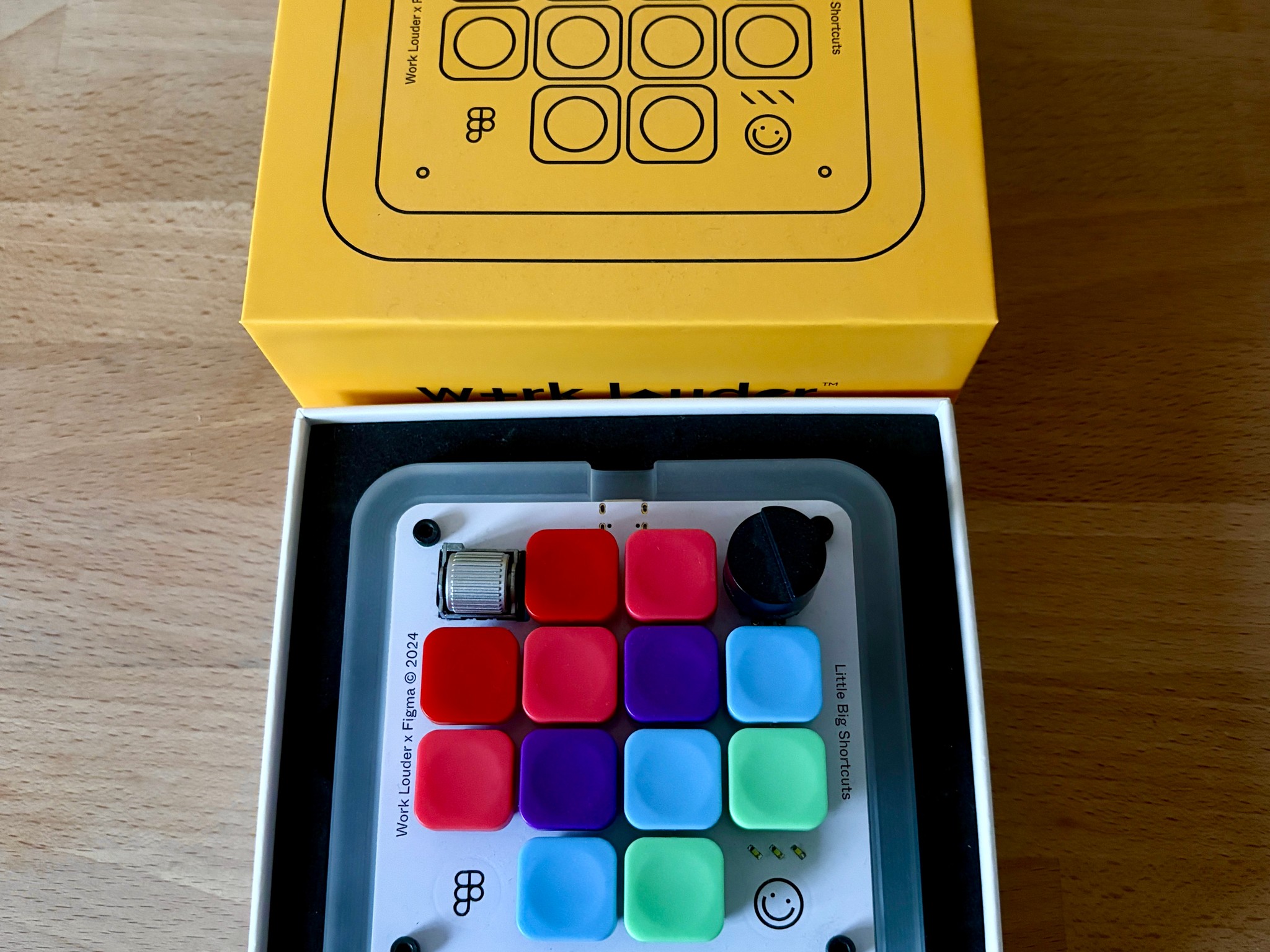 Work Louder x Figma, Creator Micro, macropad keyboard — Limited Edition