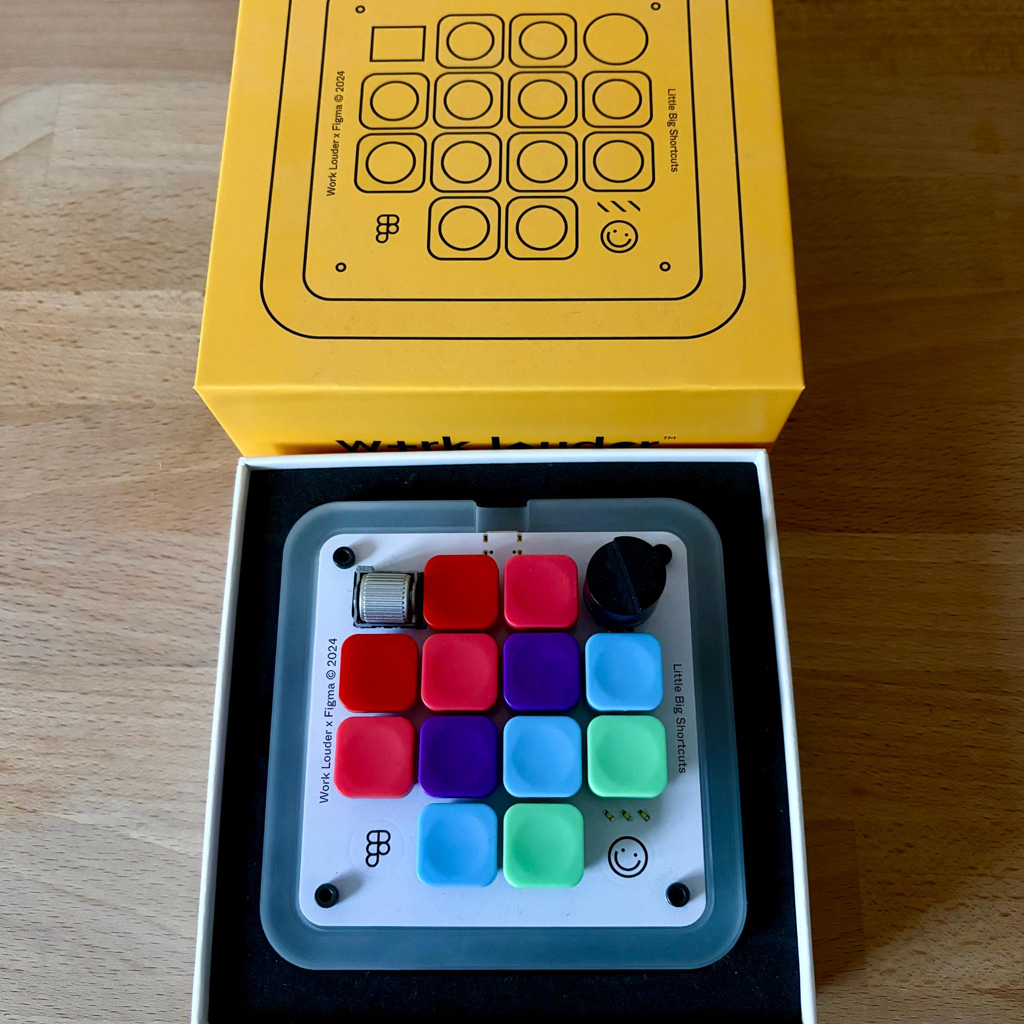 Work Louder x Figma, Creator Micro, macropad keyboard — Limited