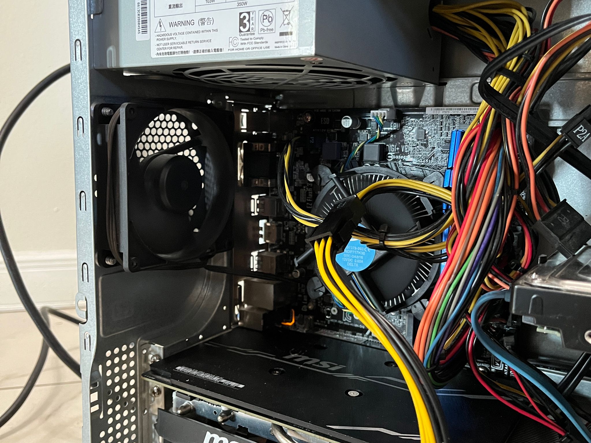 NVIDIA RTX 2060, Intel i7-7700, 16GB RAM, 2.2TB Storage - Gaming PC w/Wi-Fi, BT