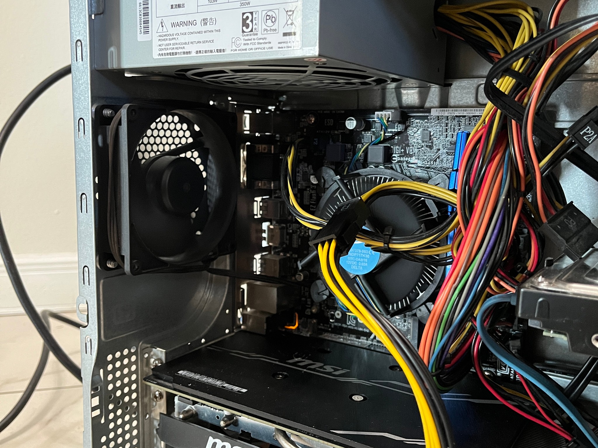 NVIDIA RTX 2060, Intel i7-7700, 16GB RAM, 2.2TB Storage - Gaming PC w/Wi-Fi, BT