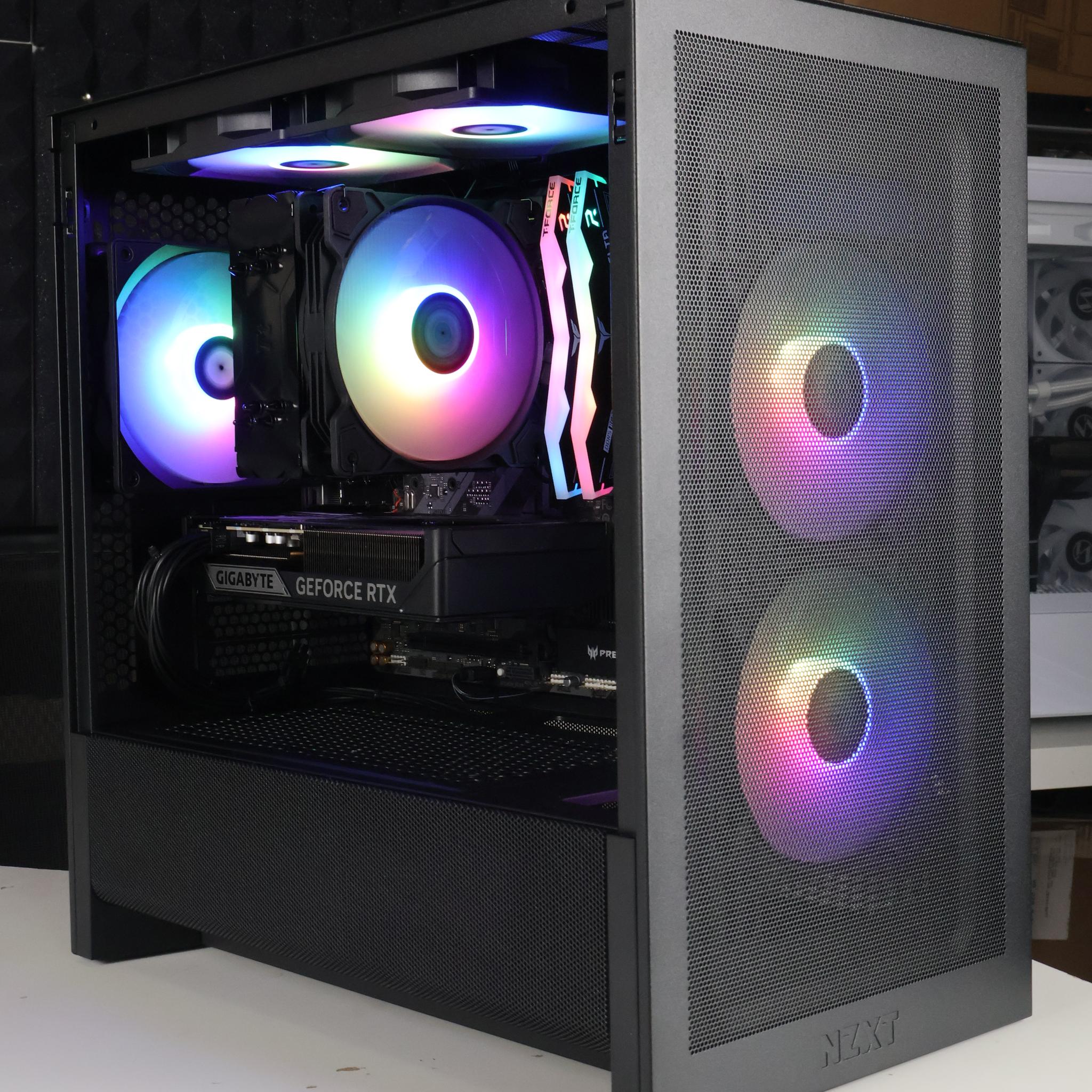 ⚫ Ryzen 7 7700/RTX 5060Ti 16GB Gaming/Streaming PC ⚫