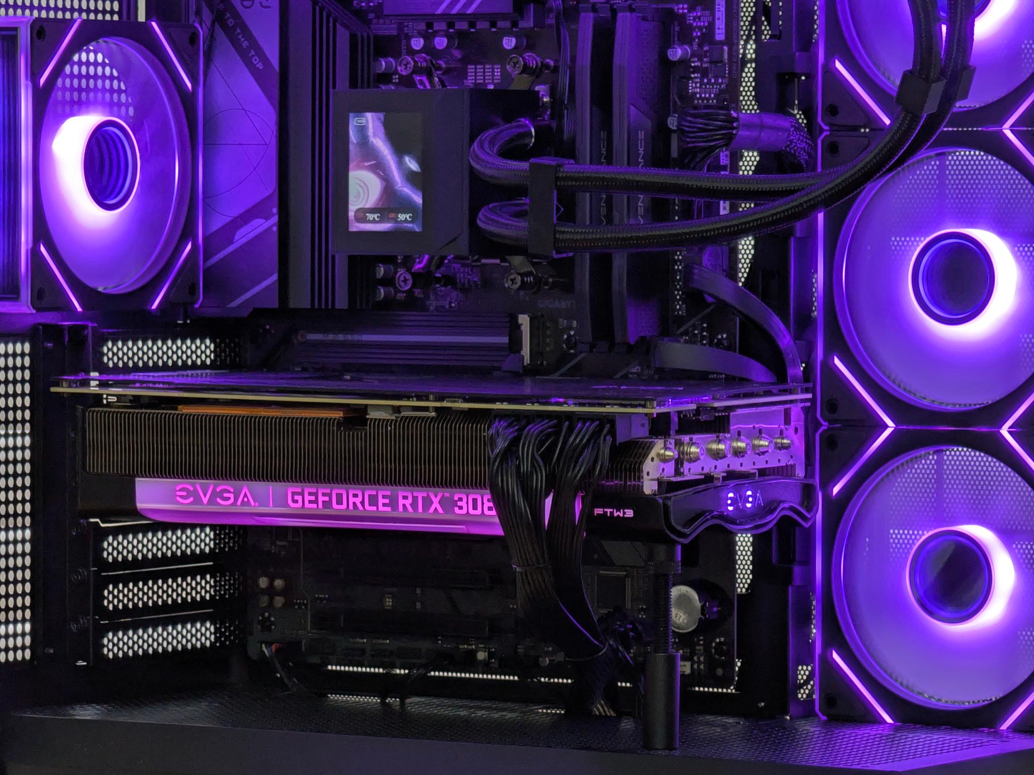 🖤💜Ryzen 7 7700x | RTX 3080Ti | 32GB DDR5 | 2TB SSD | Gaming PC💜🖤